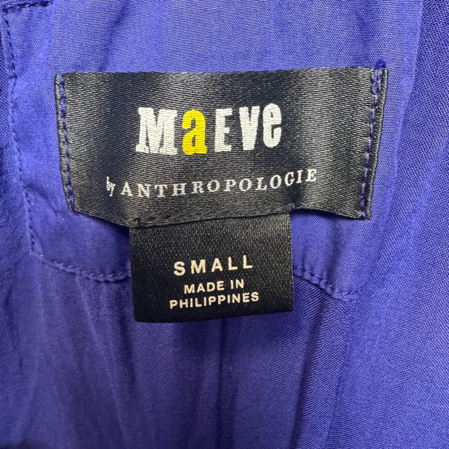 Bubble Hem Maxi Skirt By Maeve In Blue, Size: S