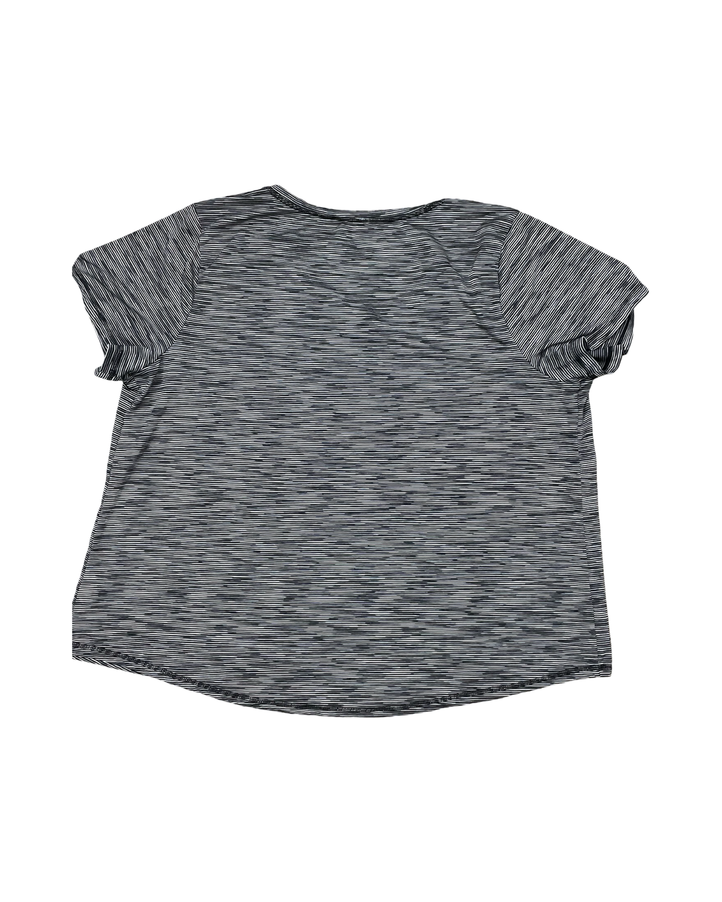 Top Ss By Xersion In Black & Cream, Size:2X