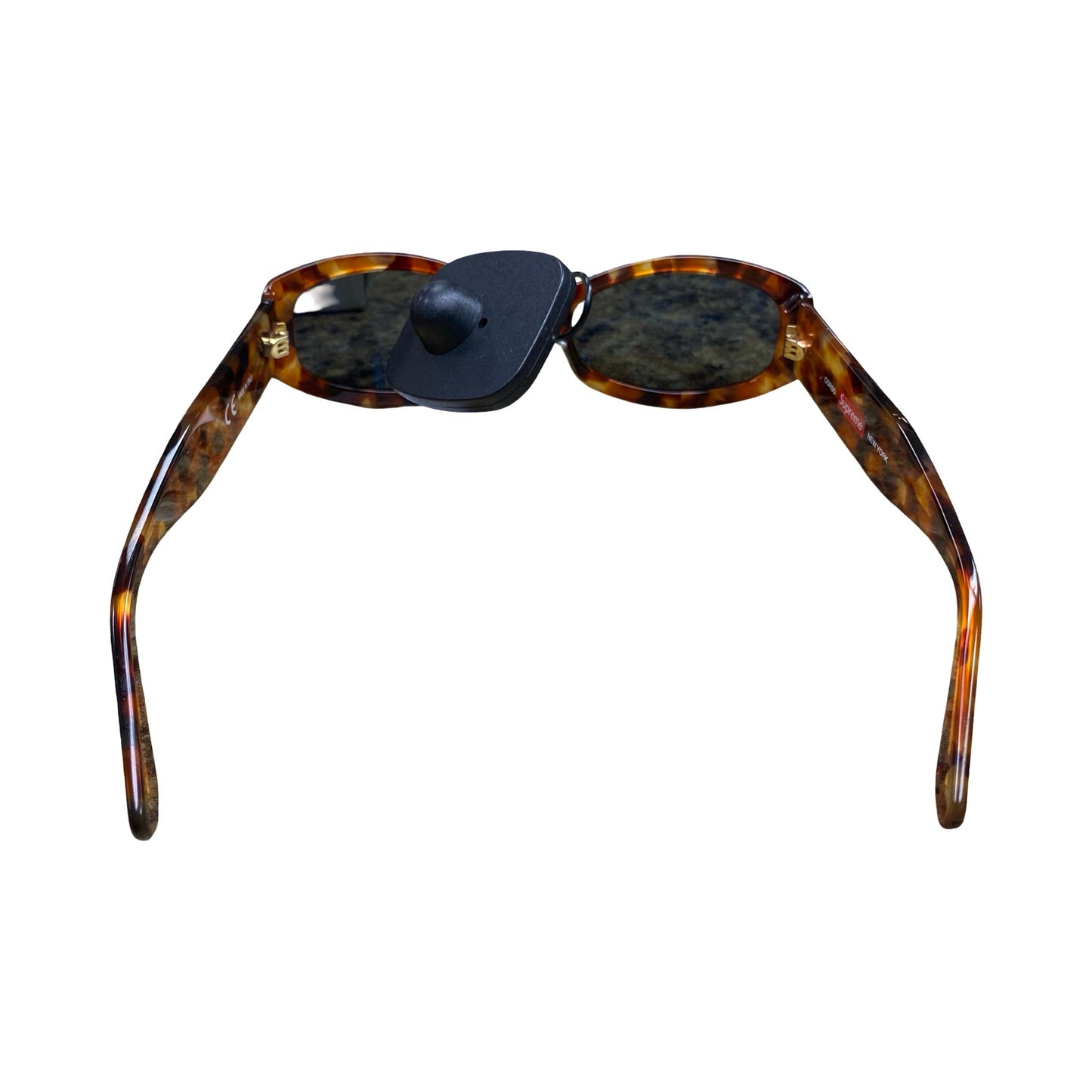 Sunglasses Luxury Designer By Supreme In Brown, Size: