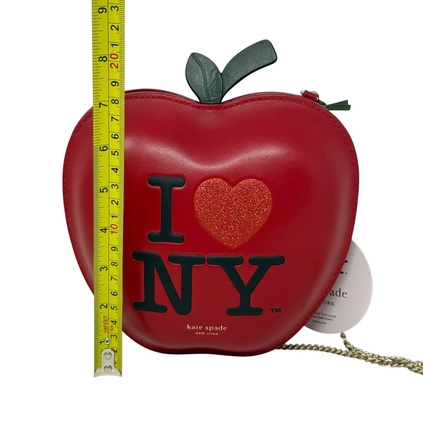 Big Apple Crossbody Designer By I Love NewYork X Kate Spade, Size: Small