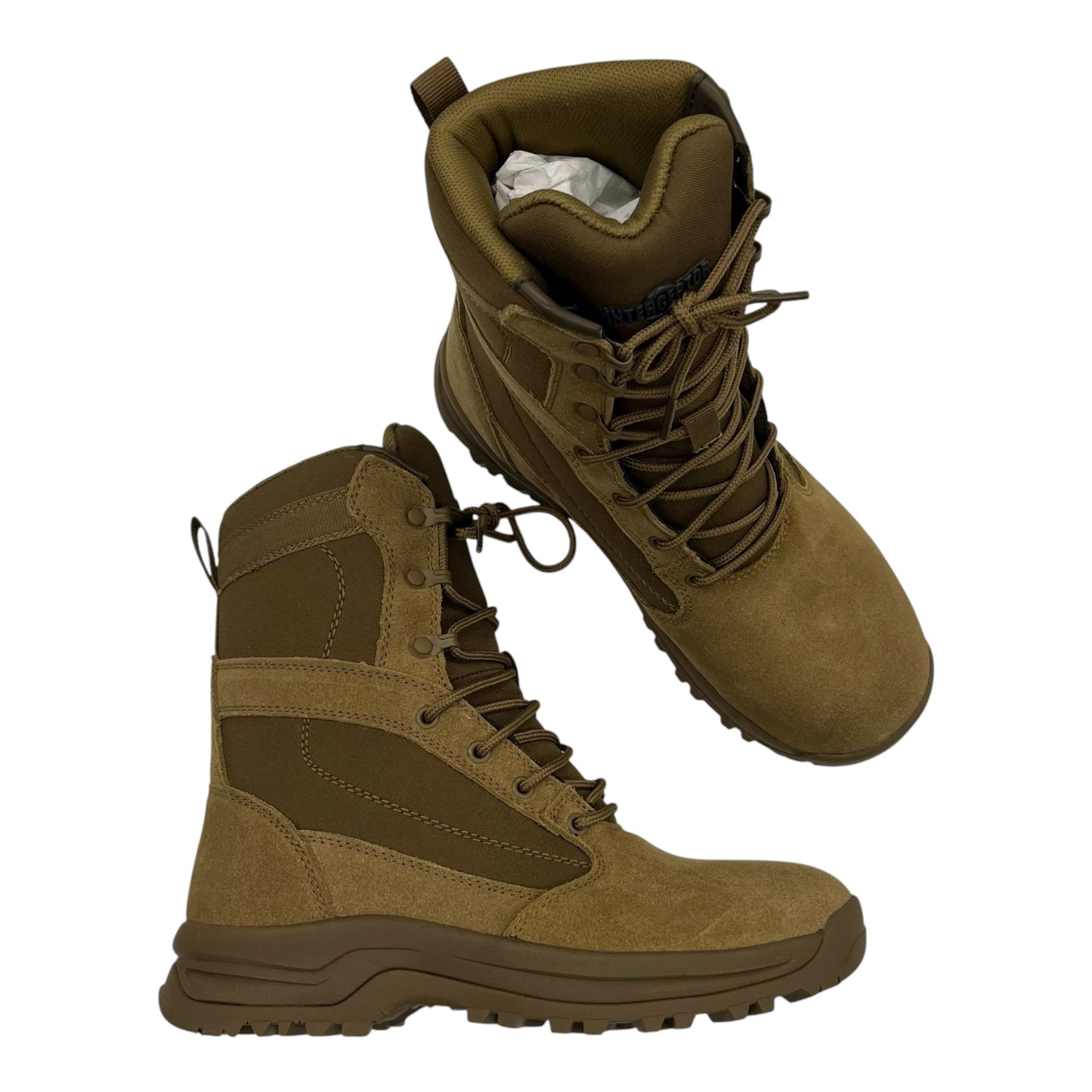 Boots Combat By Clothes Mentor In Tan, Size:7