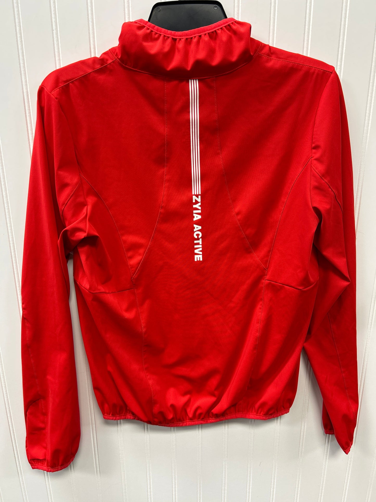 Athletic Jacket By Zyia In Red, Size:M