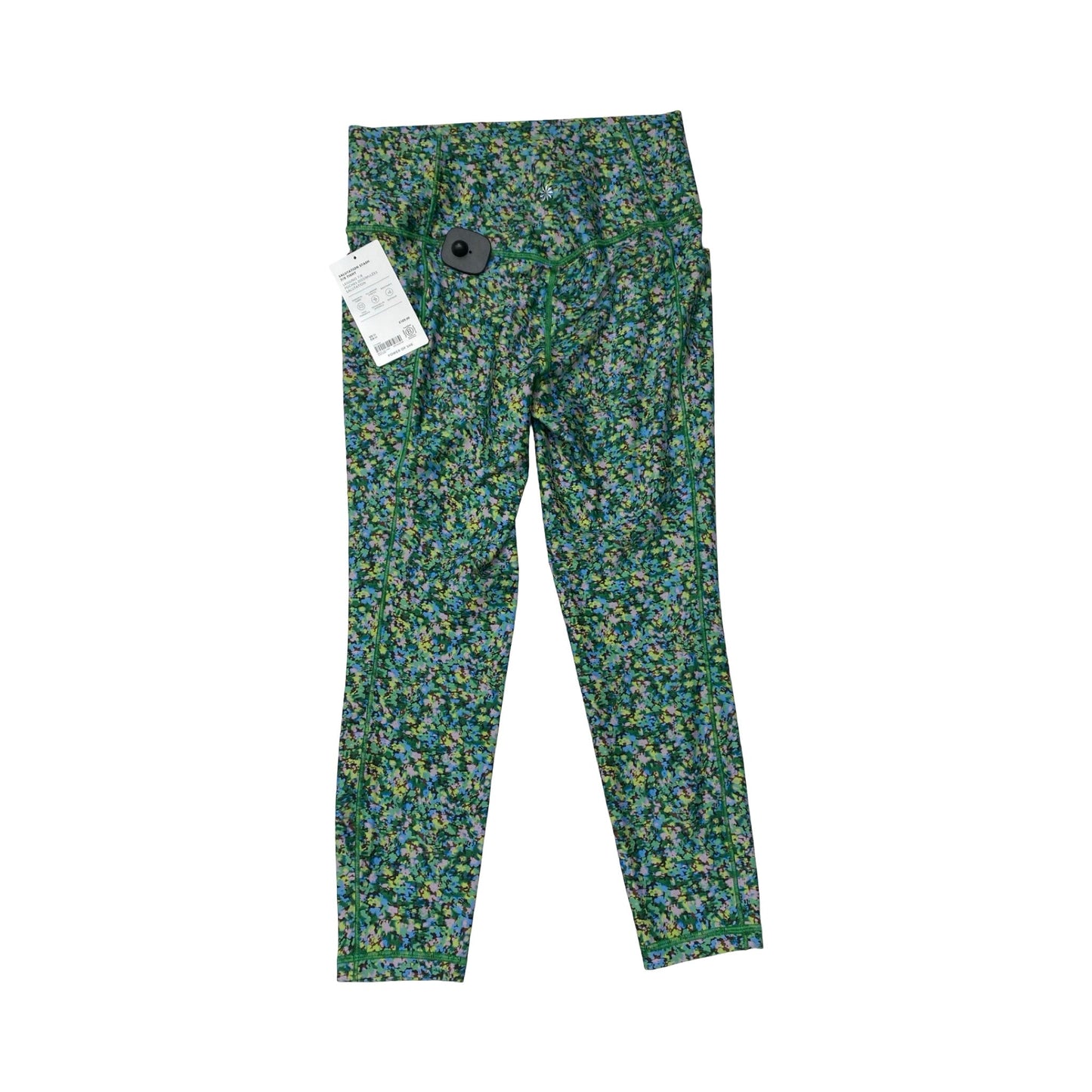 Athletic Leggings By Athleta In Tie Dye Print, Size:M