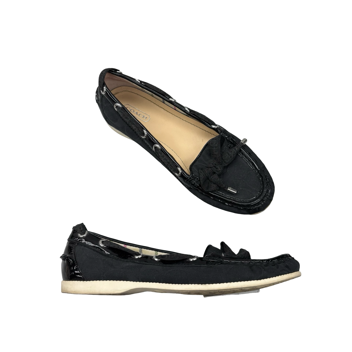 Shoes Designer By Coach In Black, Size:7