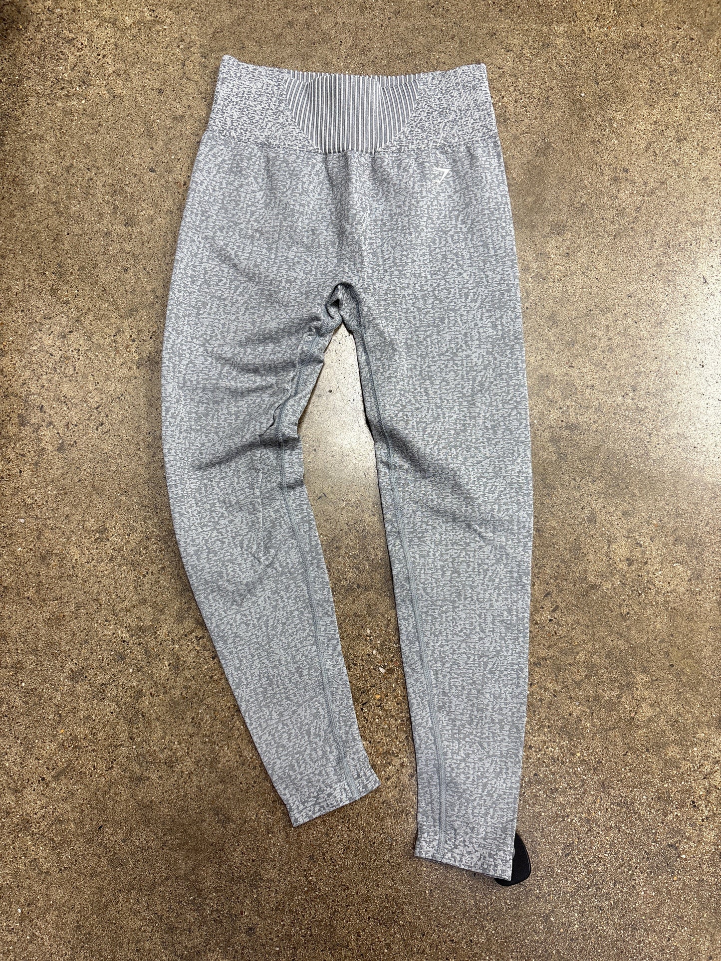 Athletic Leggings By Gym Shark In Grey, Size:M