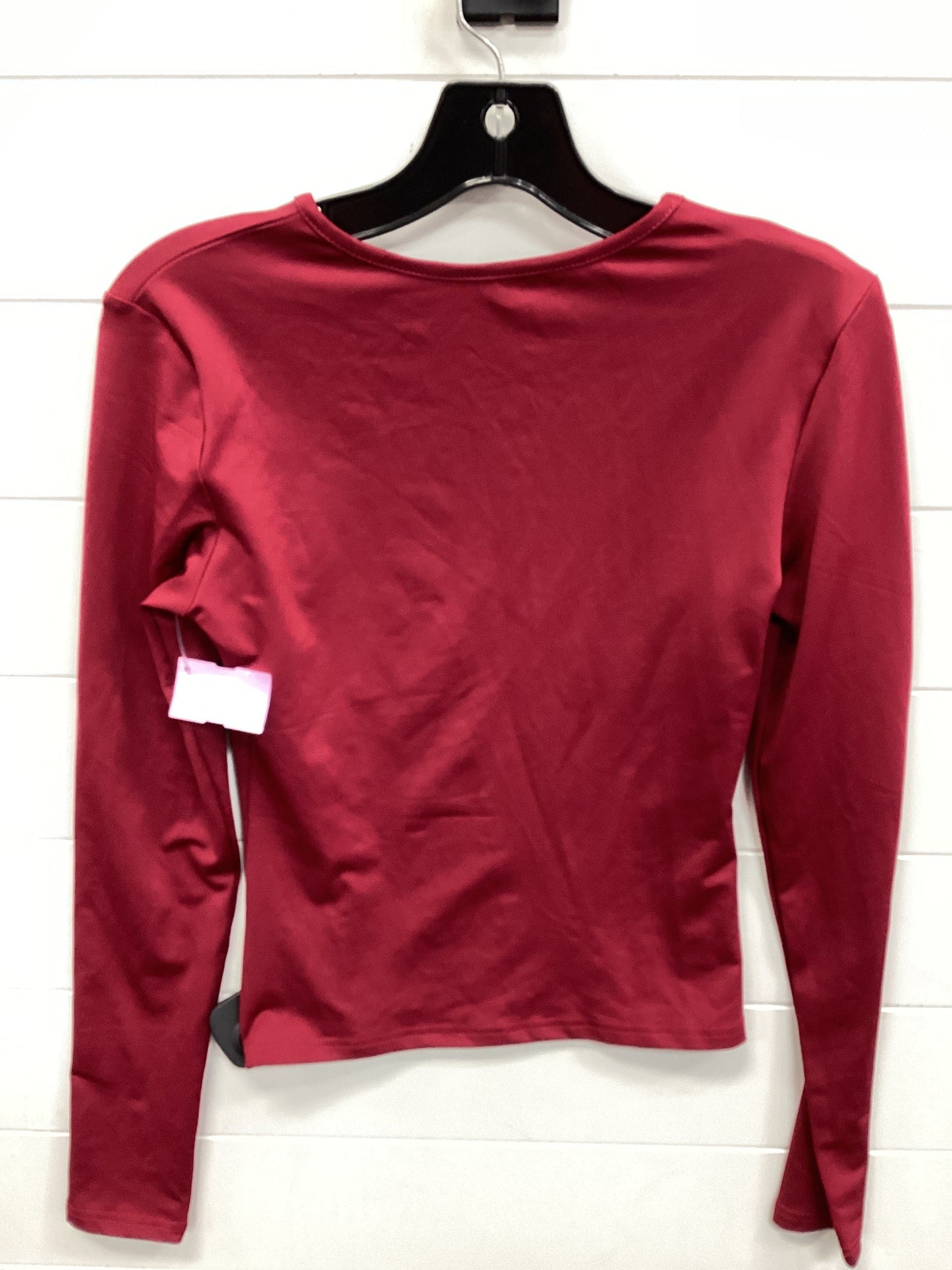 Top Ls By Clothes Mentor In Maroon, Size:S