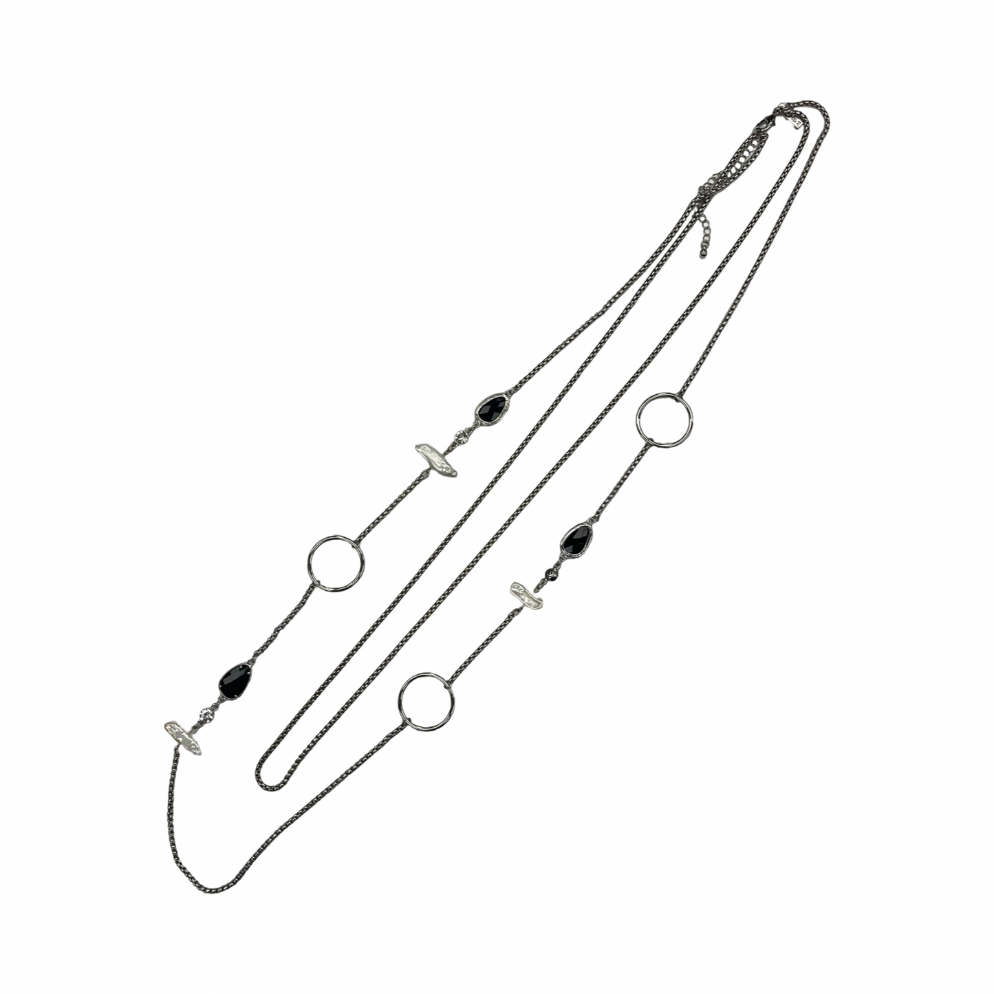 Necklace Layered By White House Black Market In Silver