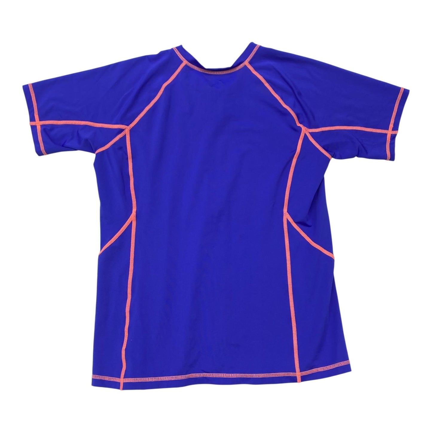 Athletic Top Ss By Nike In Purple, Size:L