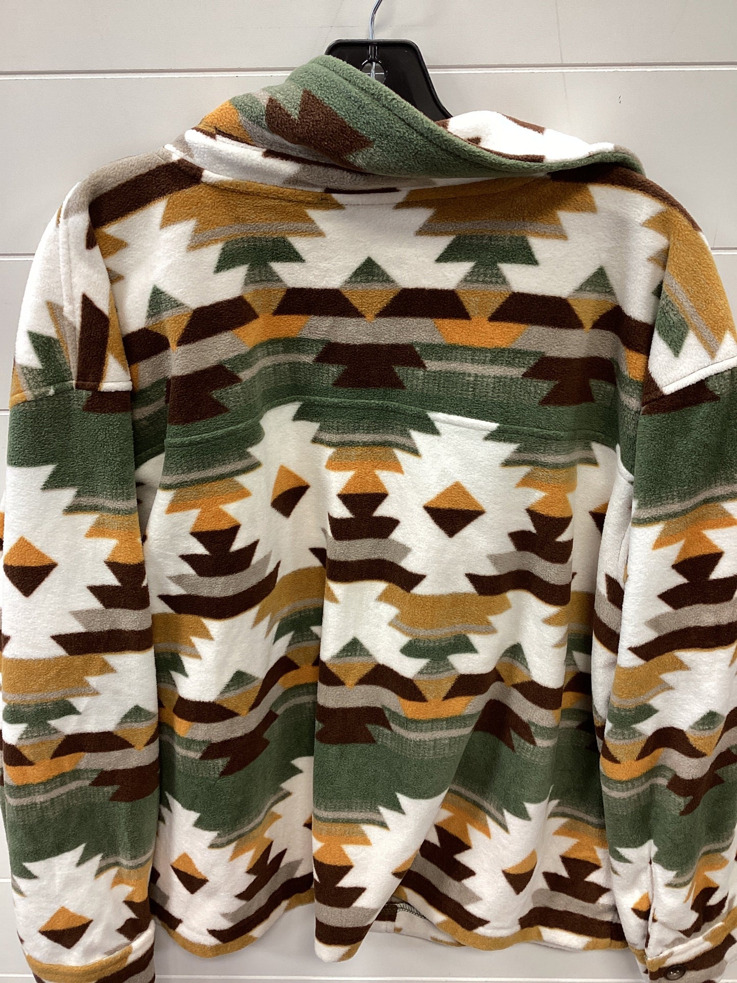 Jacket Fleece By Cmc In Green, Size:2X