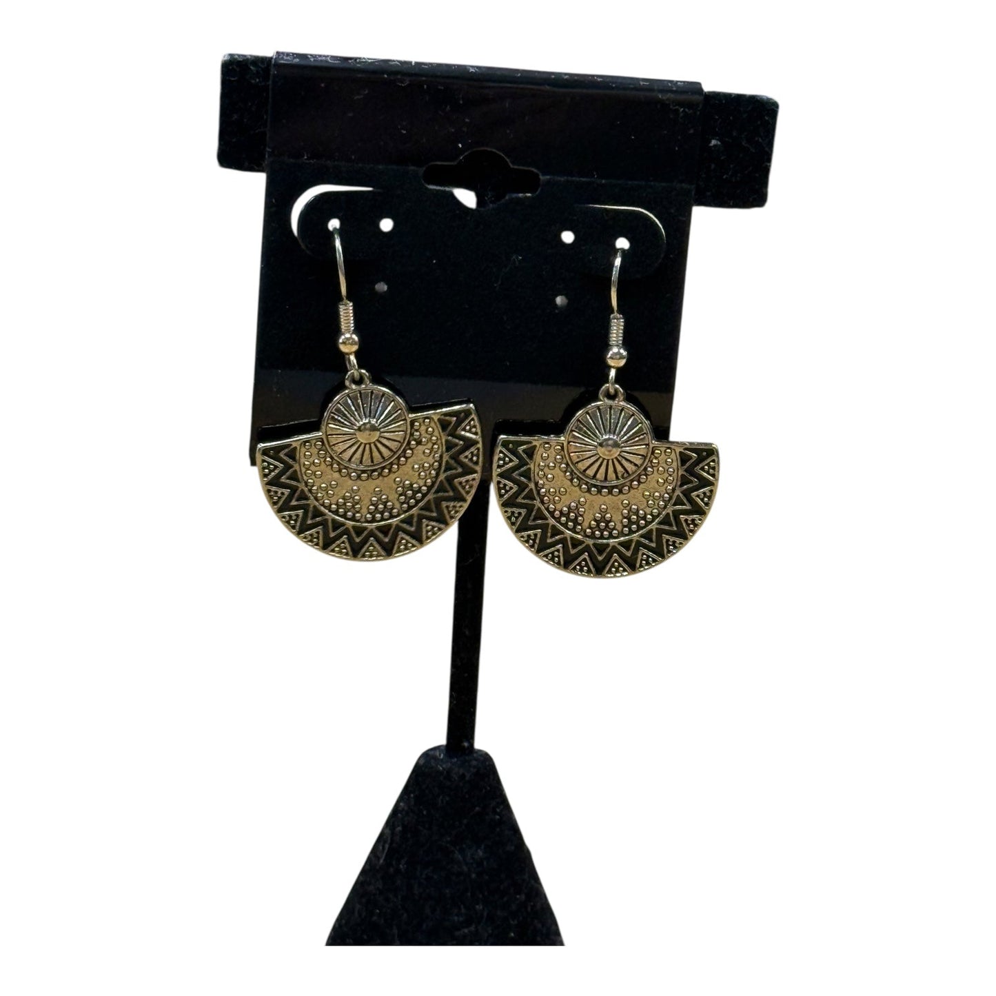 Earrings Dangle/Drop By Cme In Black & Gold