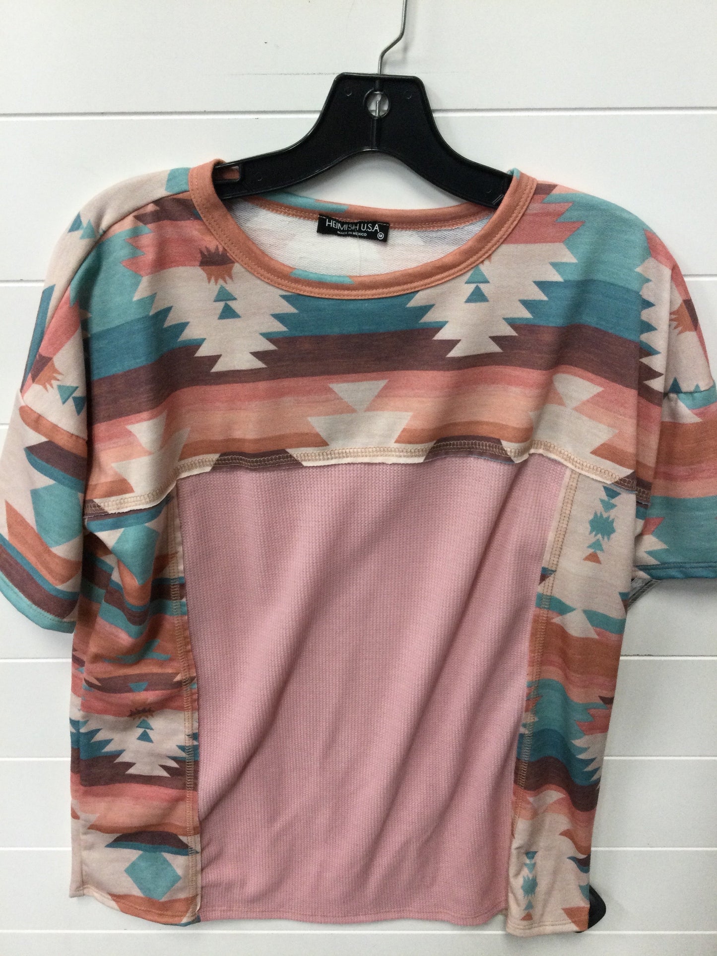 Top Ss By Clothes Mentor In Pink, Size:M
