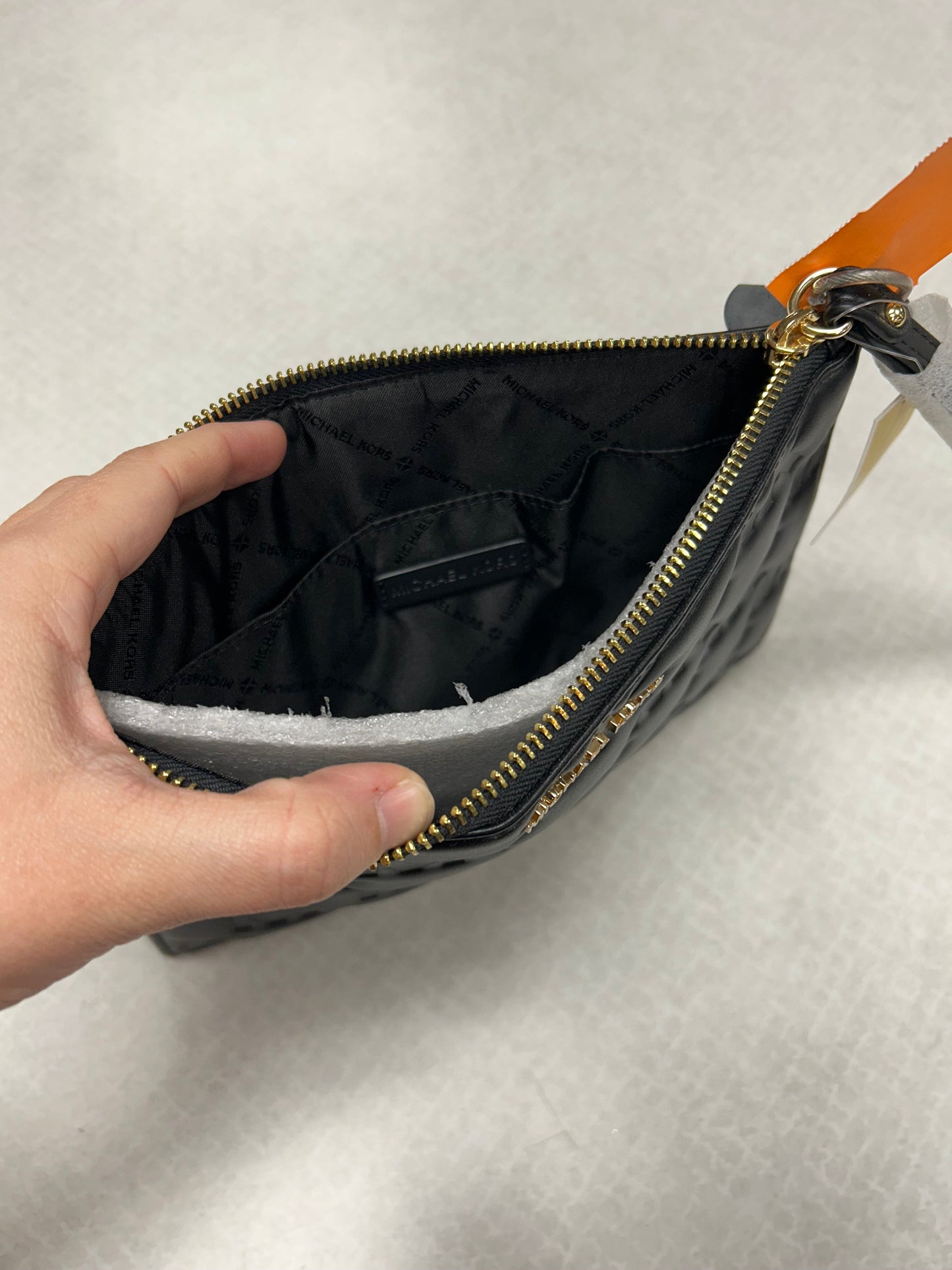 Wristlet Designer By Michael Kors In Black, Size:Medium