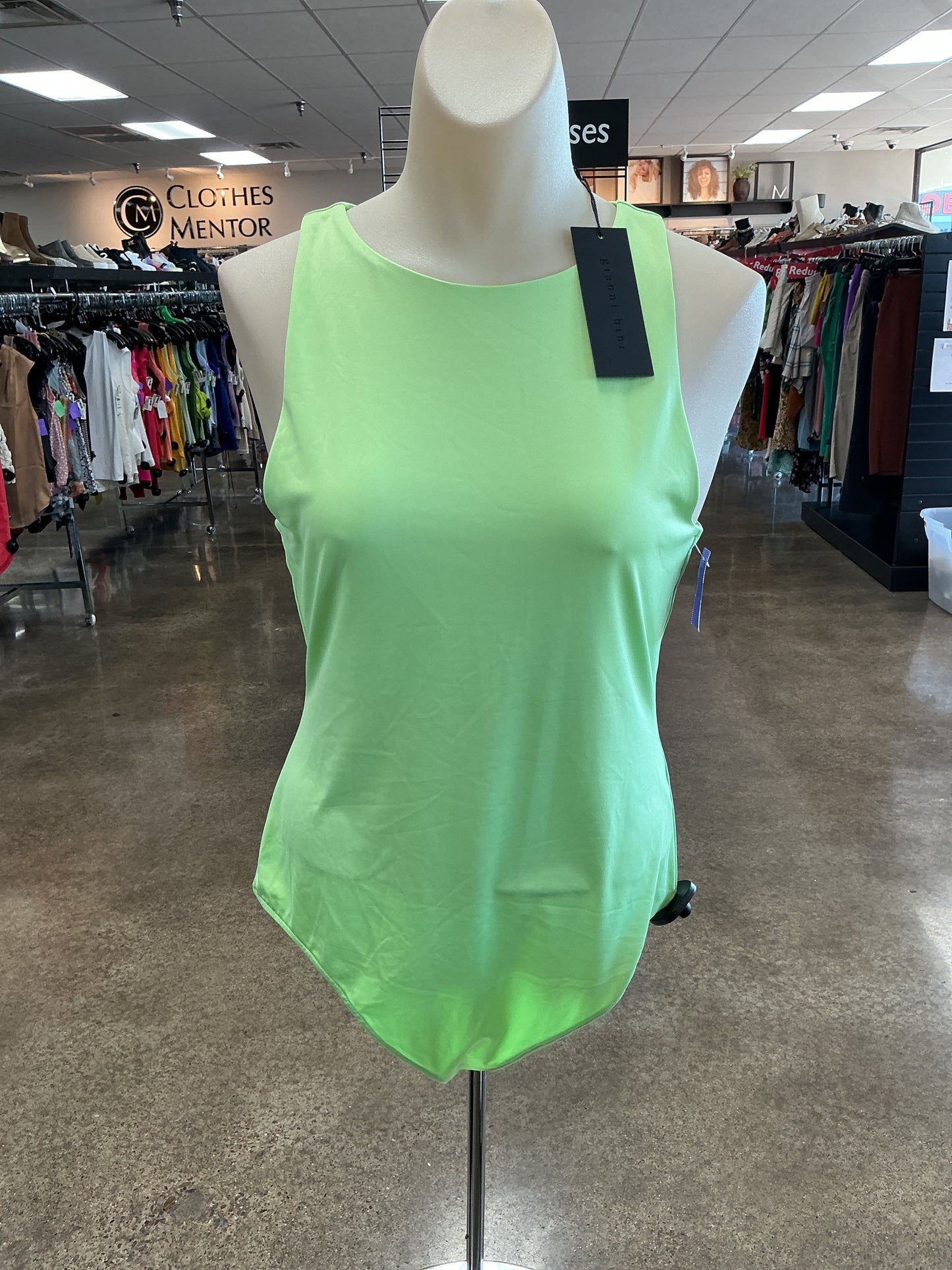 Bodysuit By Gianni Bini In Green, Size:L