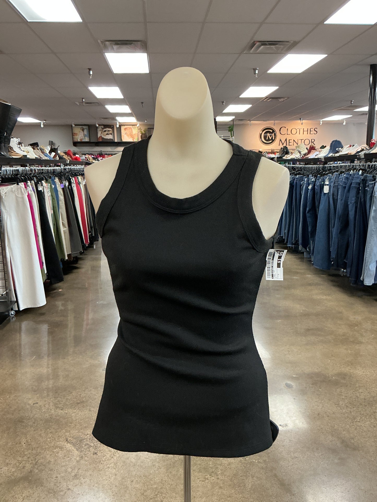Tank Top By Clothes Mentor In Black, Size:S