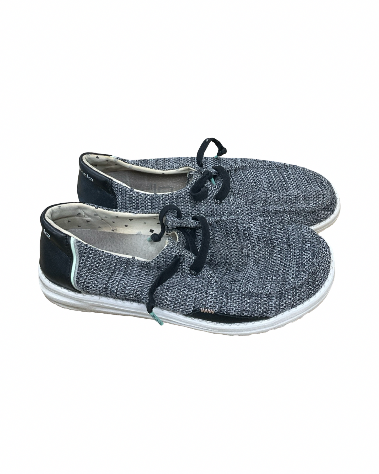 Shoes Sneakers By Hey Dude In Black, Size:9