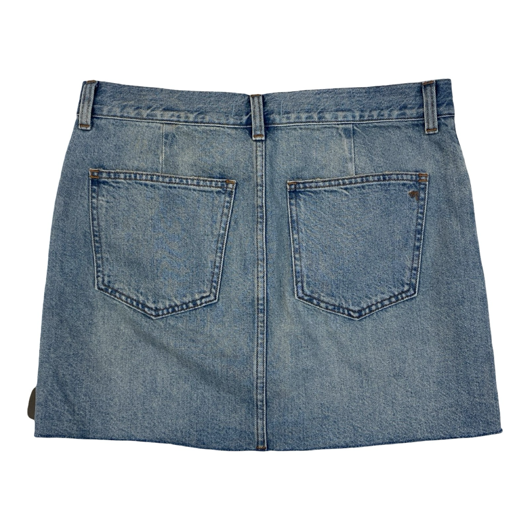 Skirt Mini & Short By Madewell In Blue Denim, Size:4