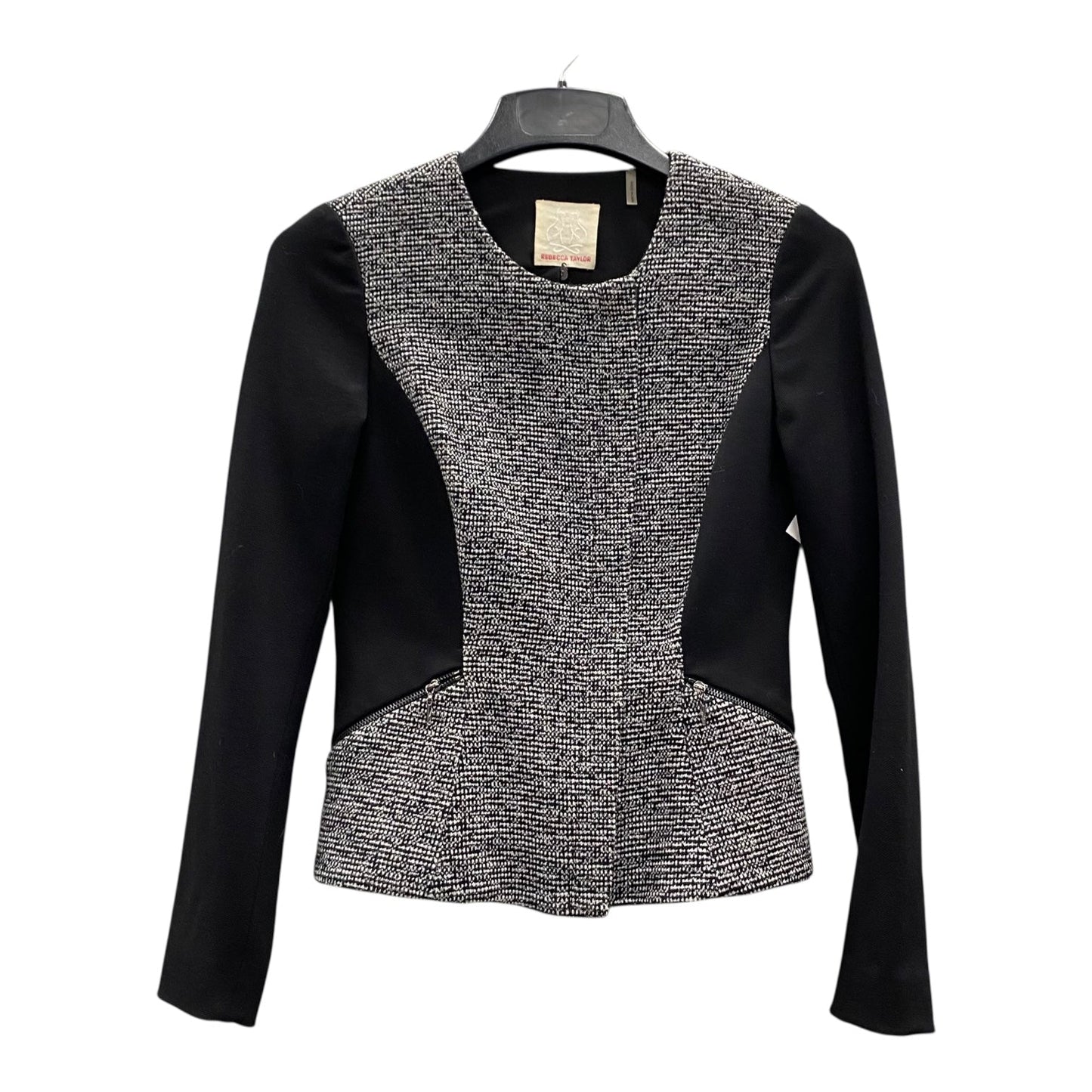 Blazer By Rebecca Taylor In Black, Size:Xs