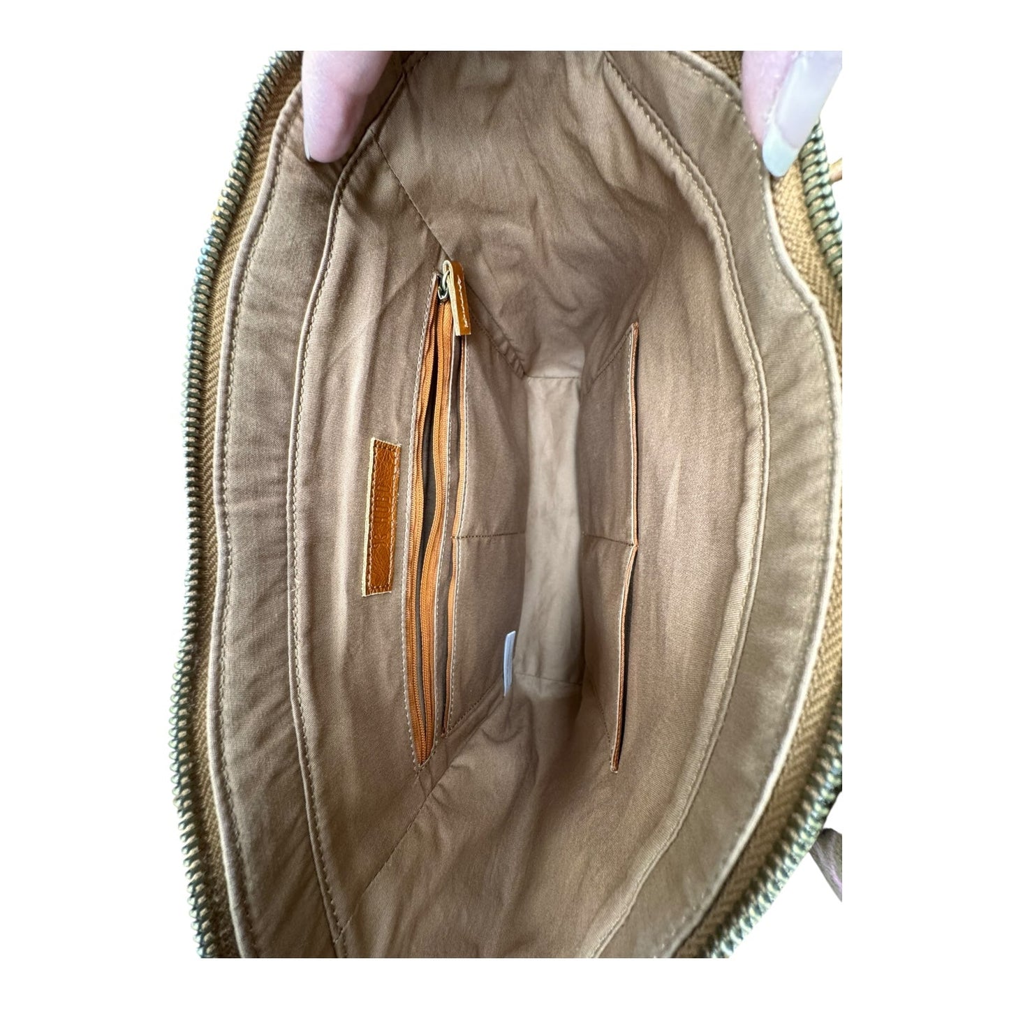 Tote Leather By Hobo Intl In Brown, Size:Medium (As Is)