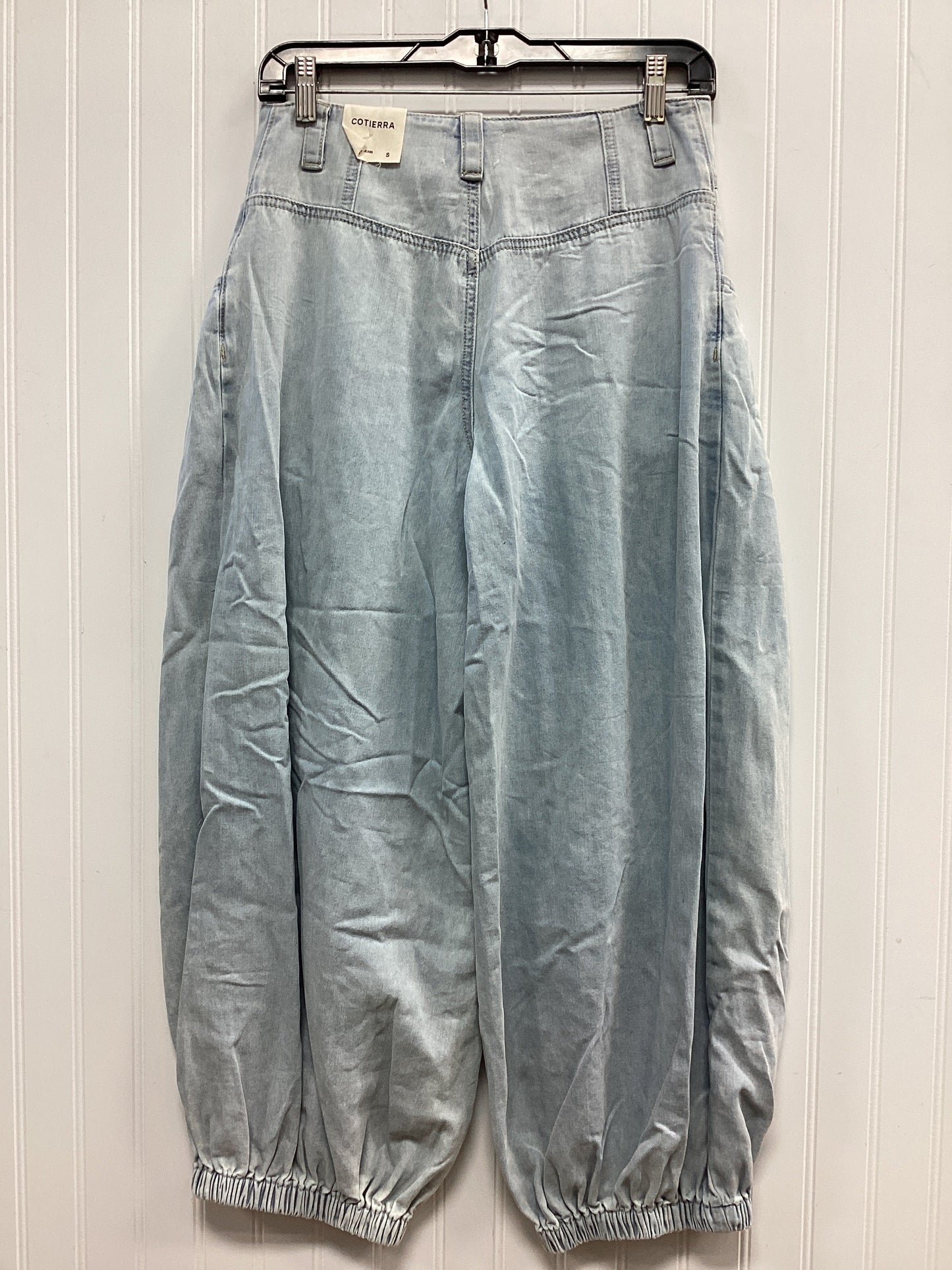 Jeans Wide Leg By Cmc In Blue Denim, Size:S