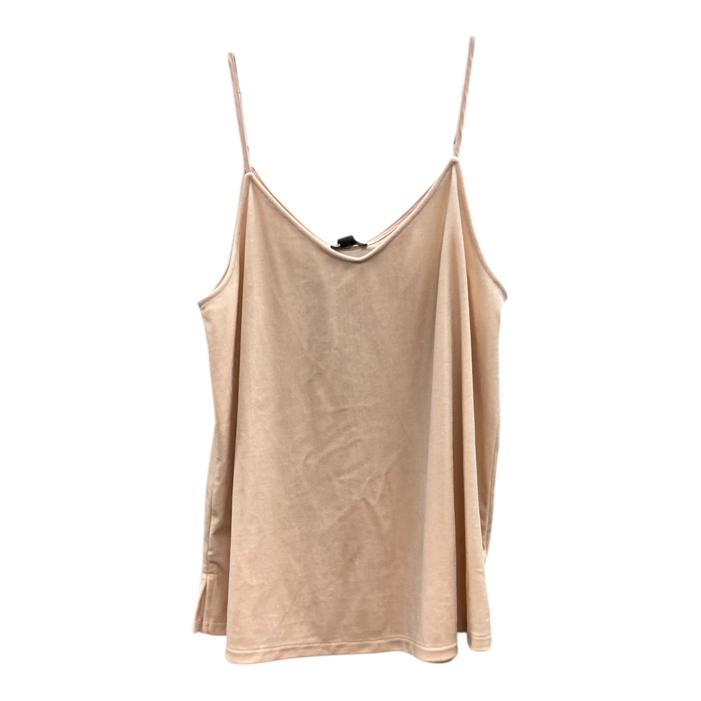 Top Sleeveless By Ann Taylor In Pink, Size:M
