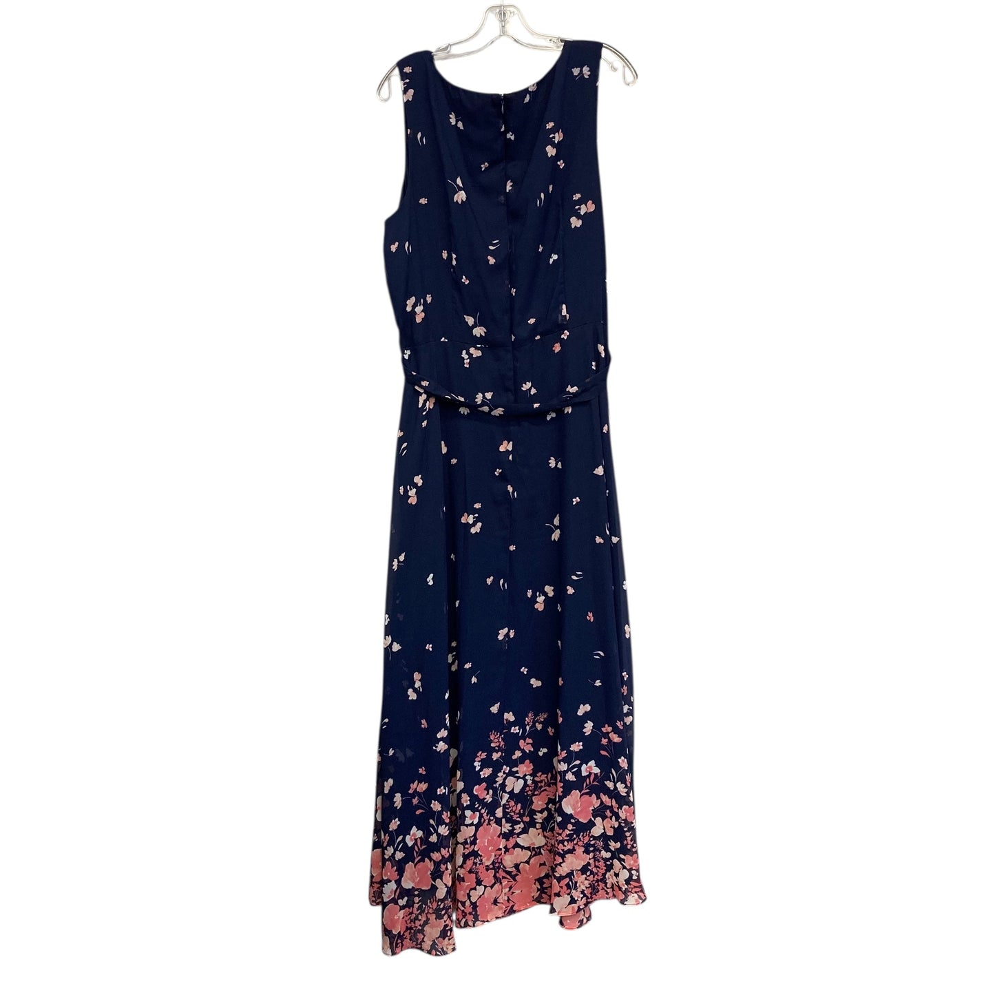 Dress Party Long By R And K Originals In Navy, Size:1X