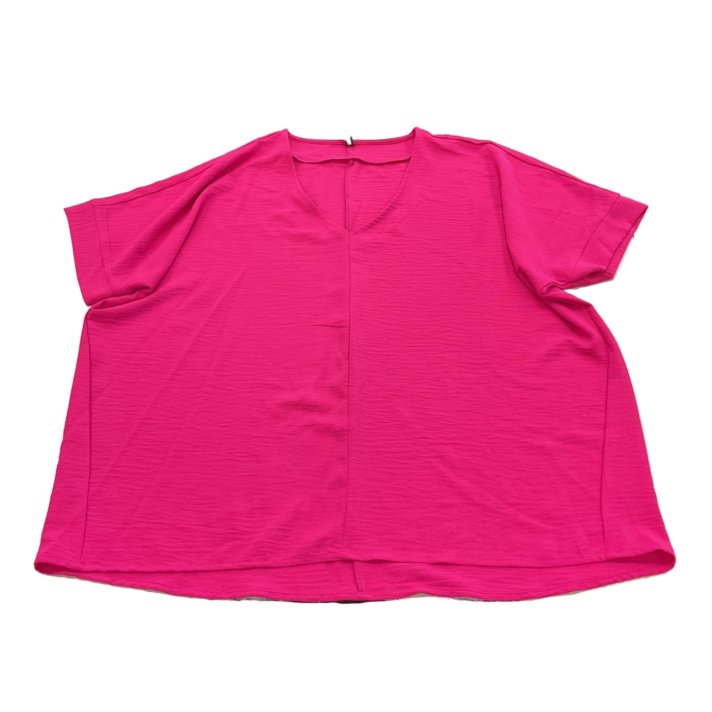 Top Ss By Zenana In Pink, Size:M