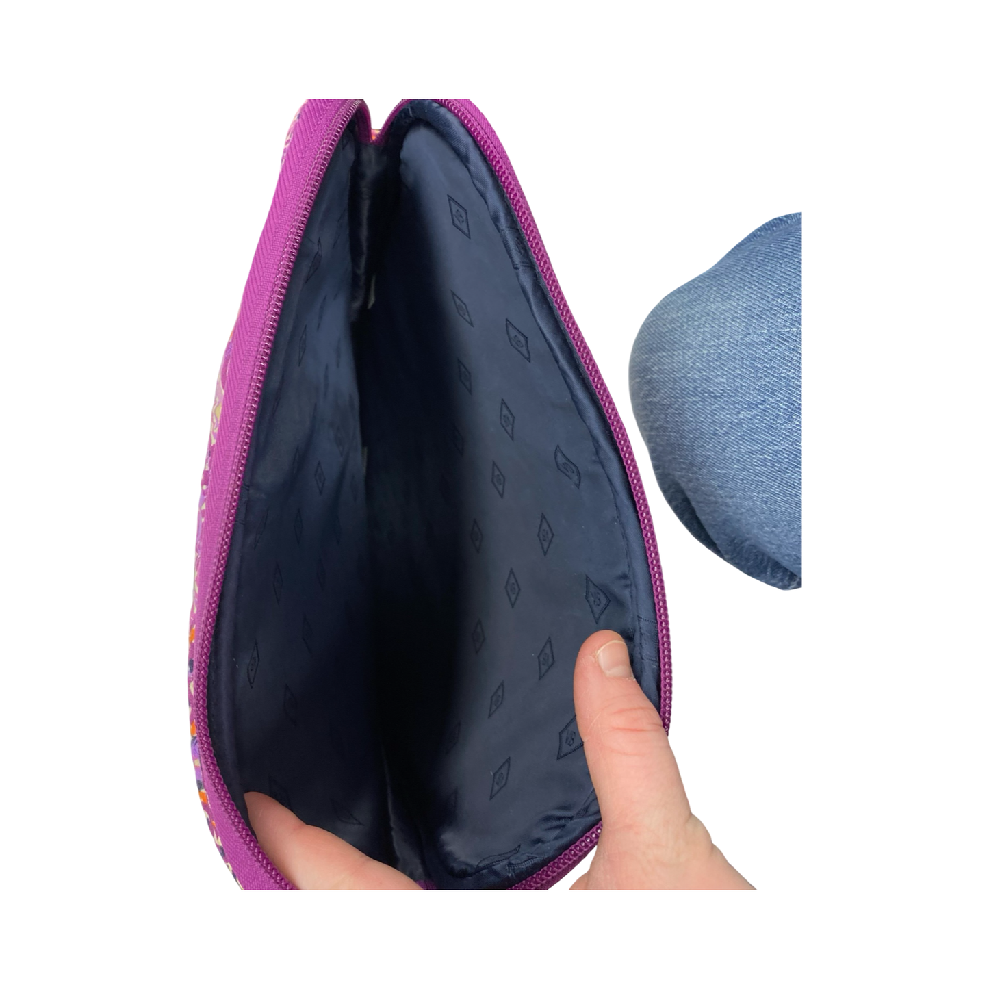 Laptop Bag By Vera Bradley In Purple, Size:Medium