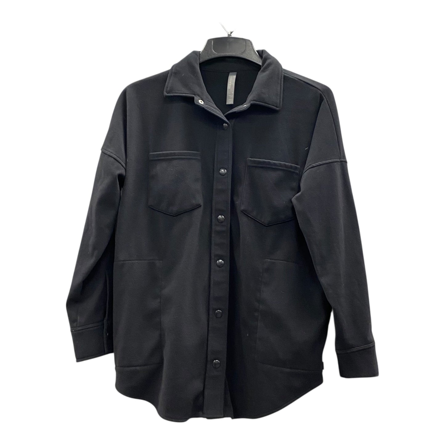 Jacket Shirt By Mondetta In Black, Size:M