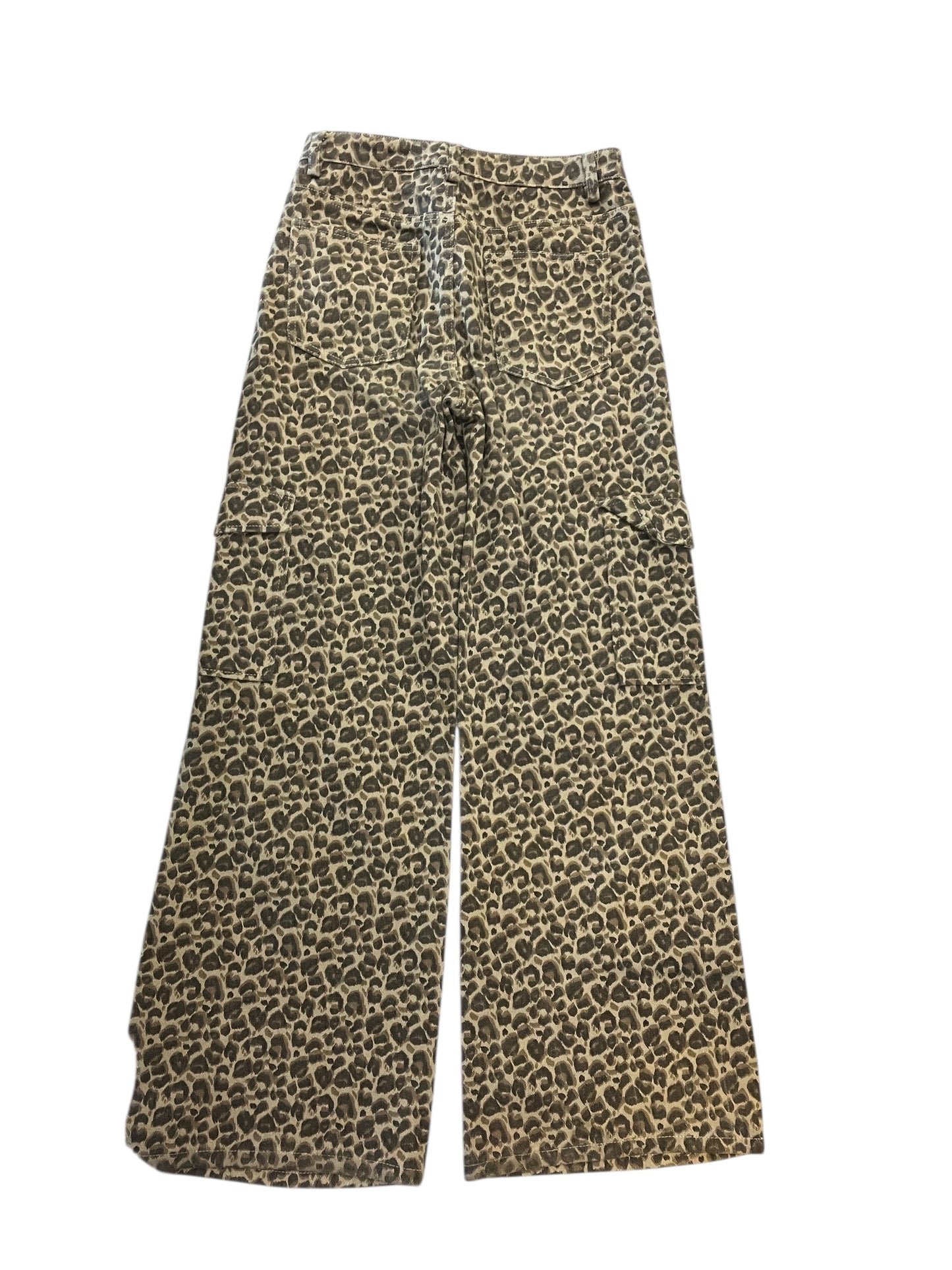 Pants Wide Leg By Emory Park In Leopard Print, Size:S