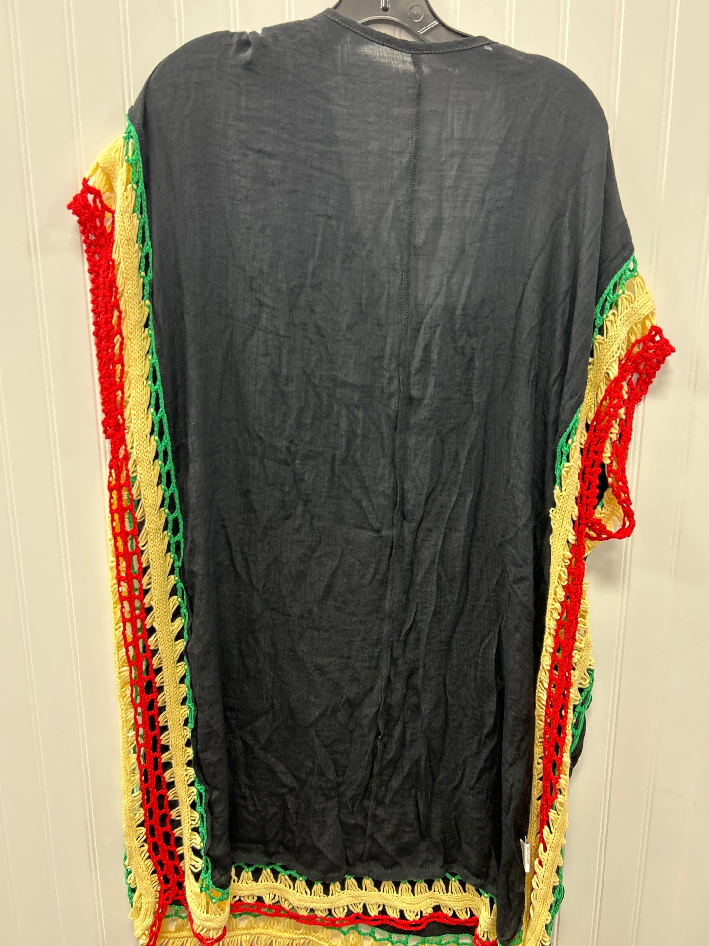 Kimono By Clothes Mentor In Black, Size:Osfm