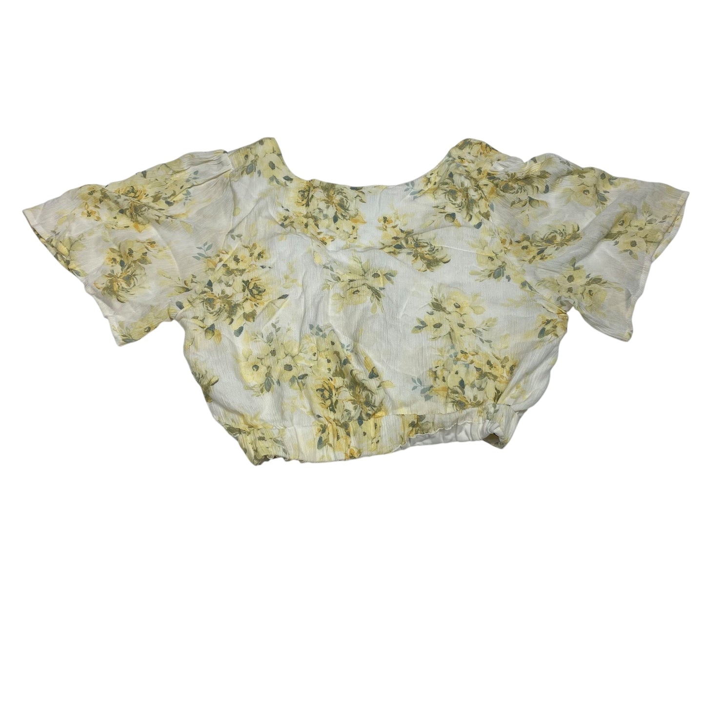 Top Ss By Abercrombie And Fitch In Yellow, Size:M