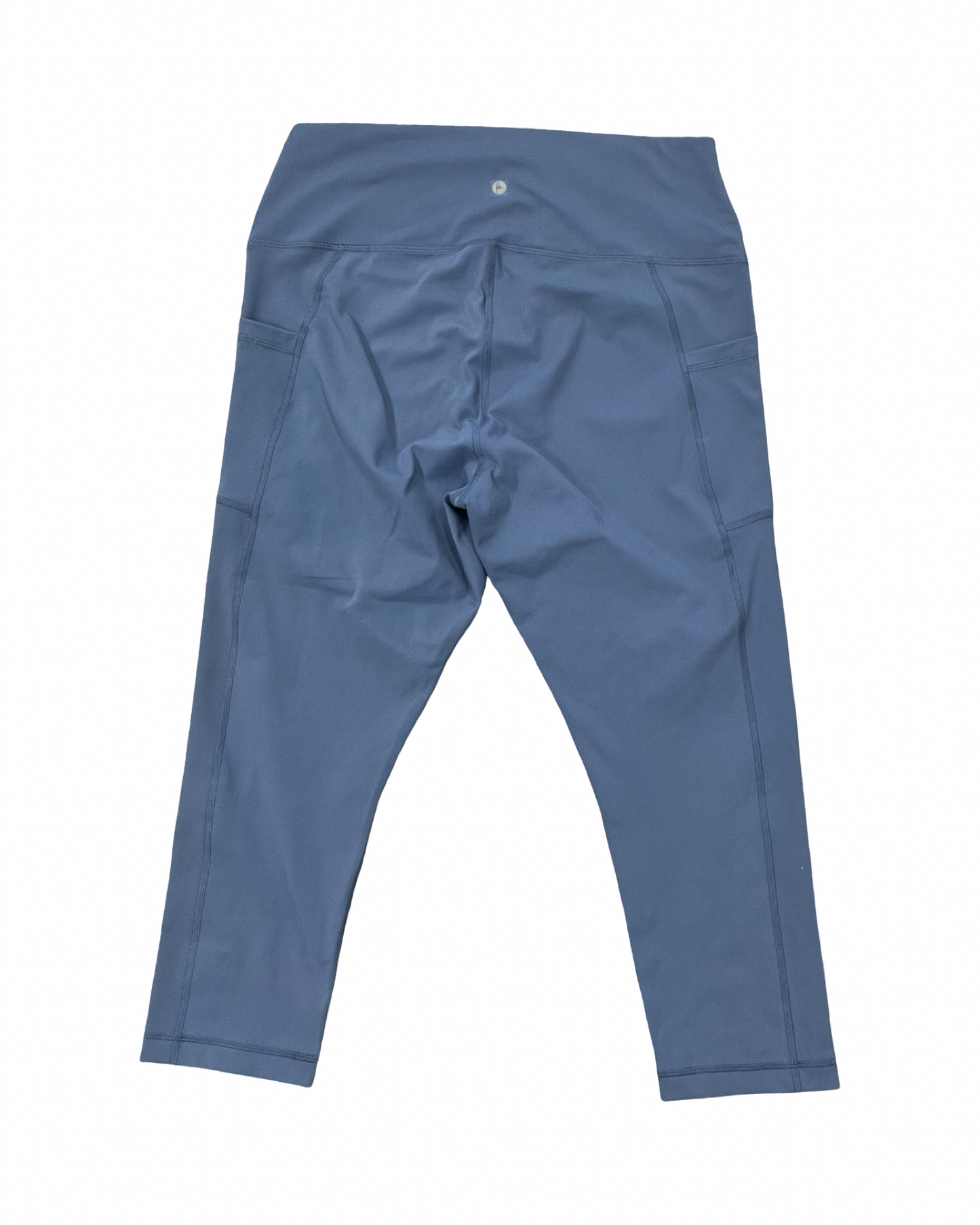 Athletic Leggings By 90 Degrees By Reflex In Blue, Size:1X