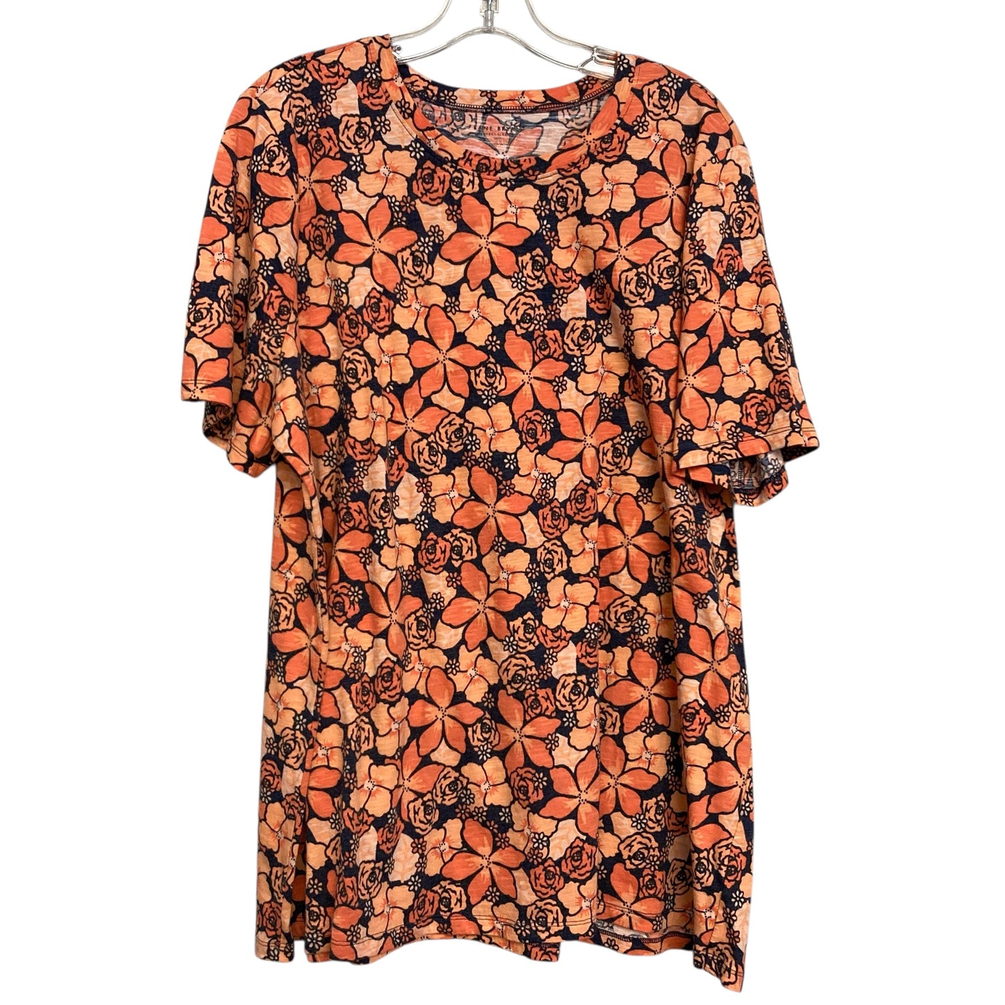 Top Ss By Lane Bryant In Orange, Size:1X