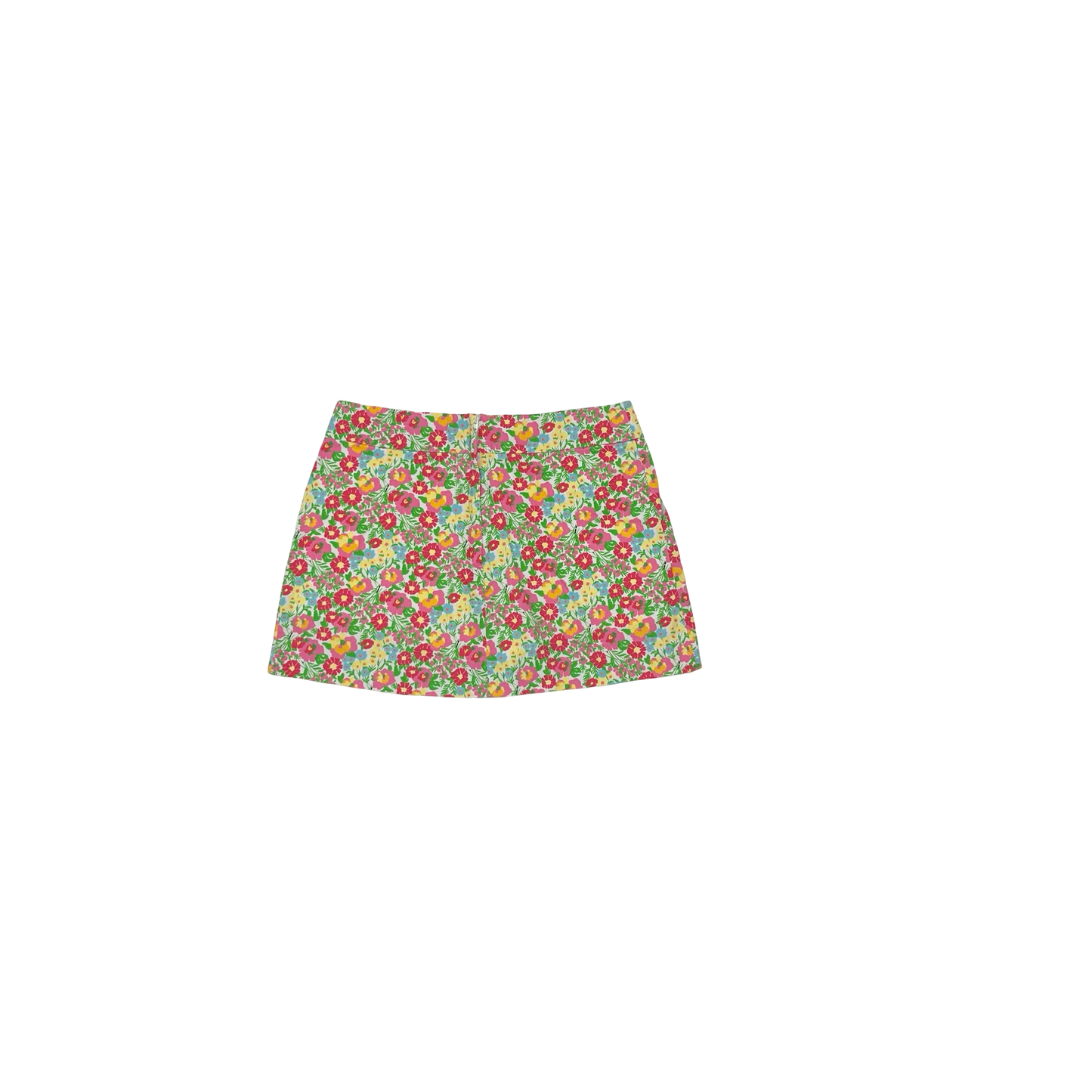 Skort Designer By Lilly Pulitzer In Floral Print, Size:00