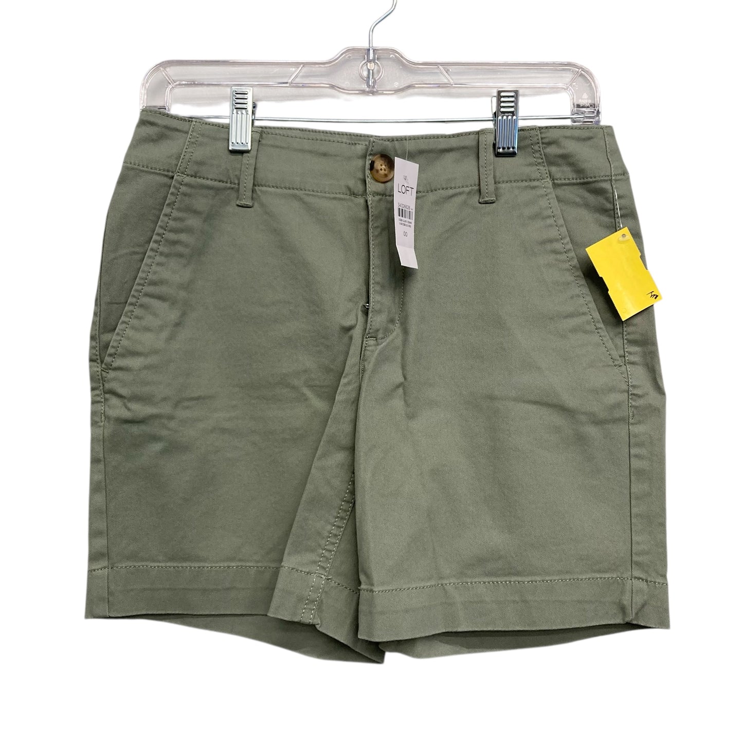 Shorts By Loft In Green, Size:00P