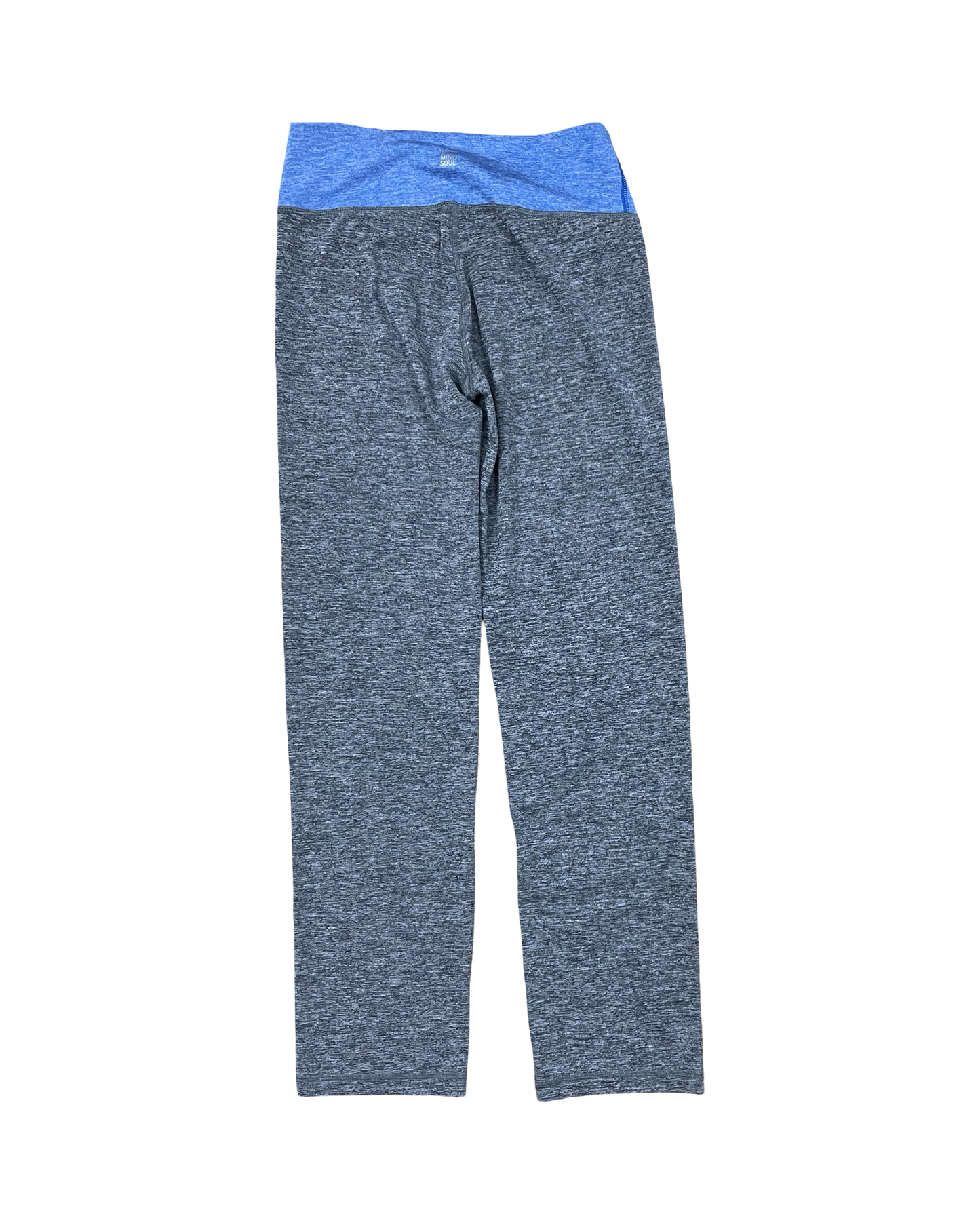 Athletic Leggings By Clothes Mentor In Blue & Grey, Size:M