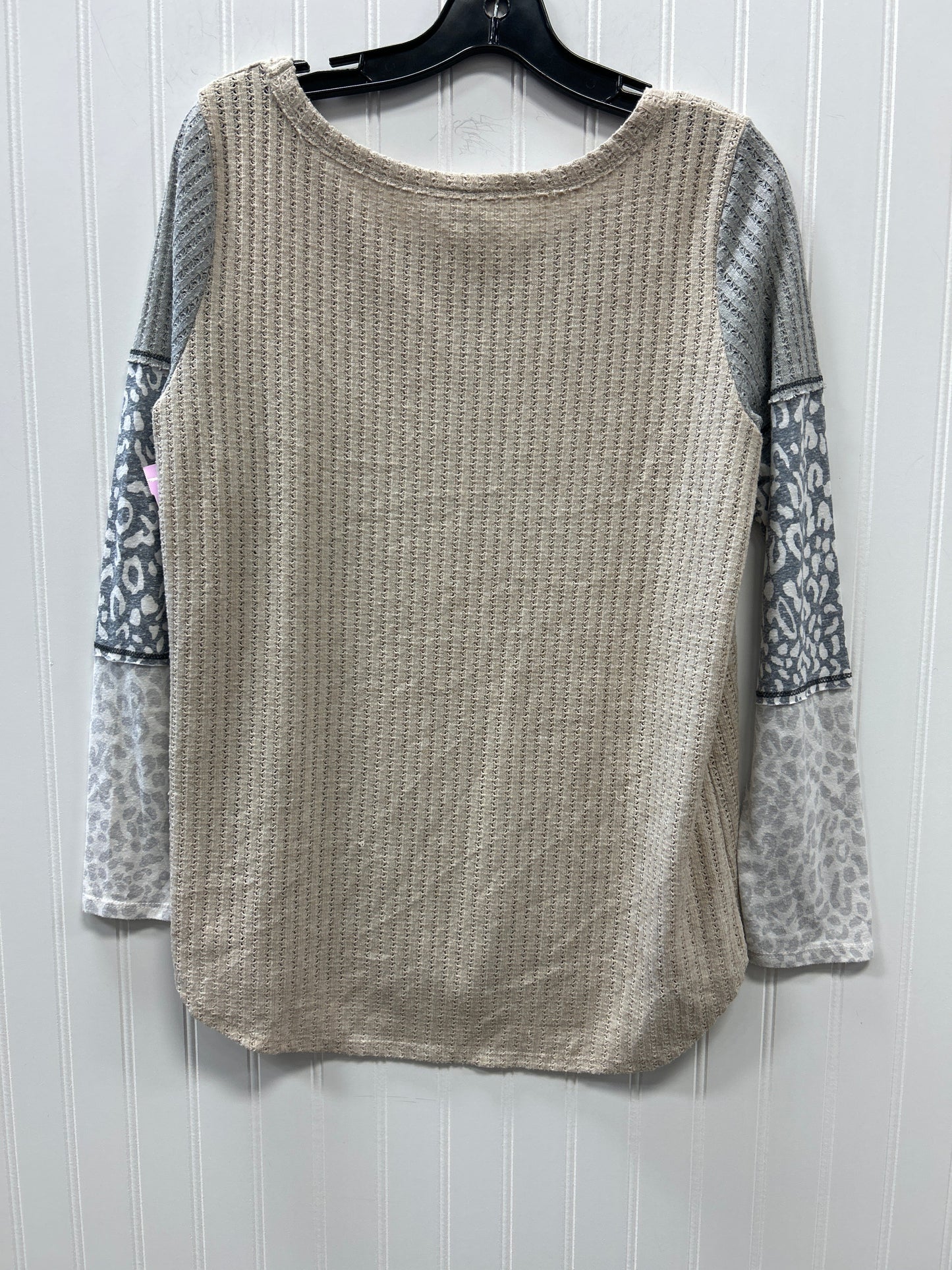 Top Ls By Bibi In Beige, Size:M