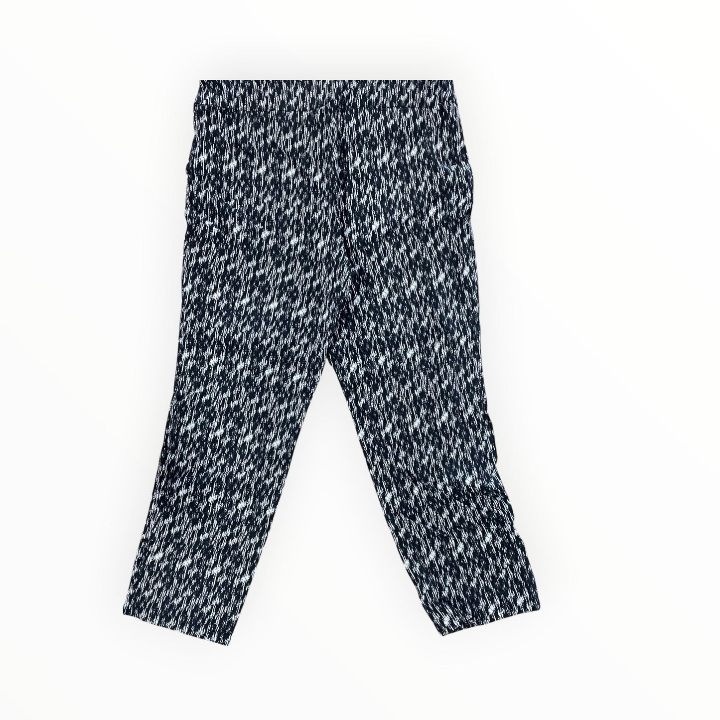 Pants Lounge By Tribal In Black & White, Size:16