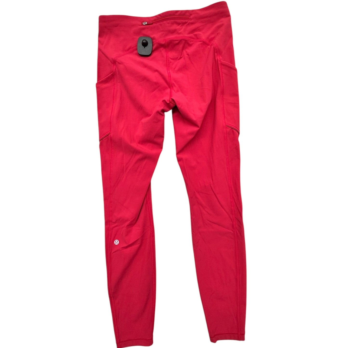 Athletic Leggings By Lululemon In Pink, Size:8