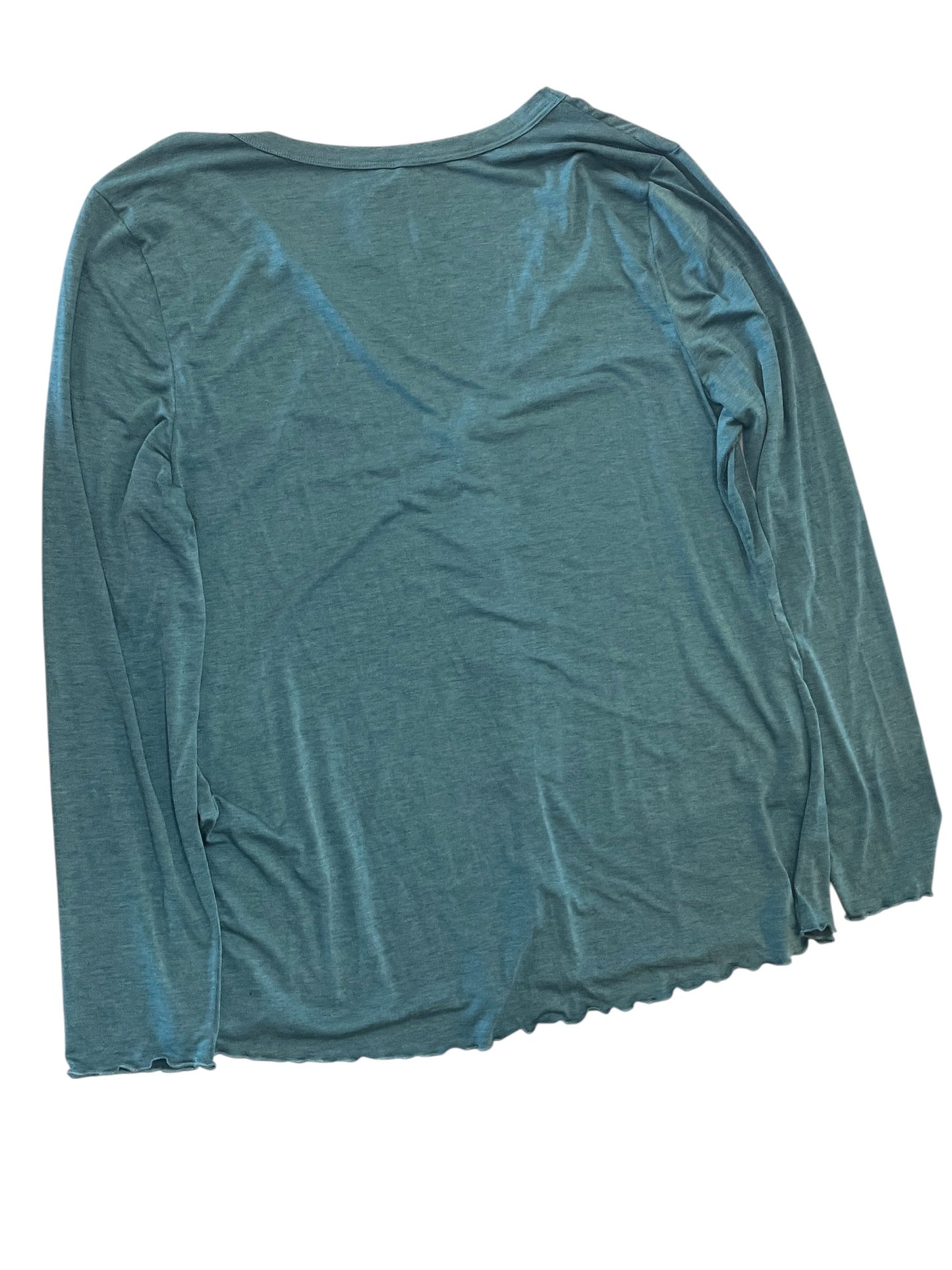 Top Ls By Anthropologie In Teal, Size:Xl