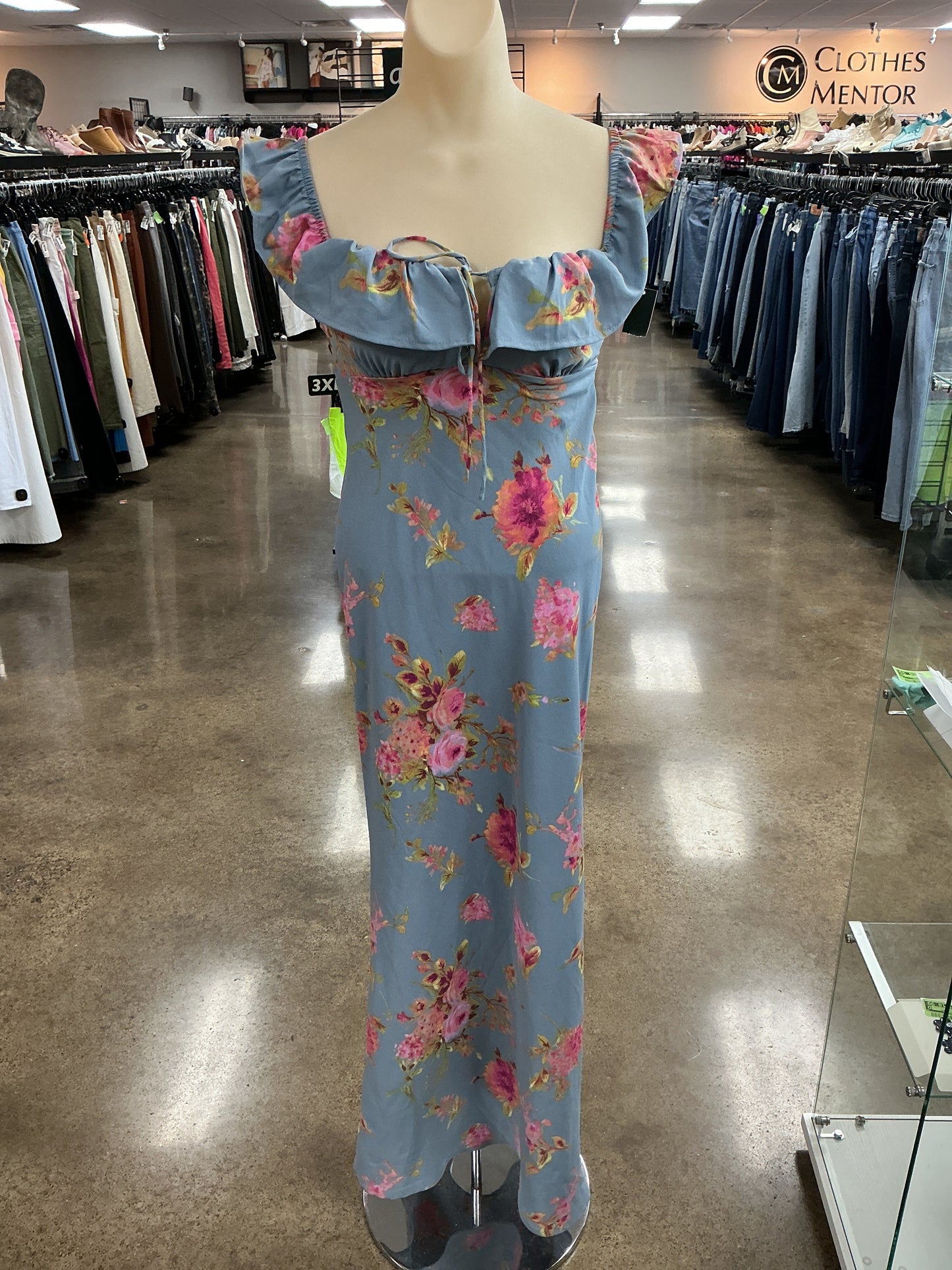 Dress Casual Maxi By Wild Fable In Floral Print, Size:Xs