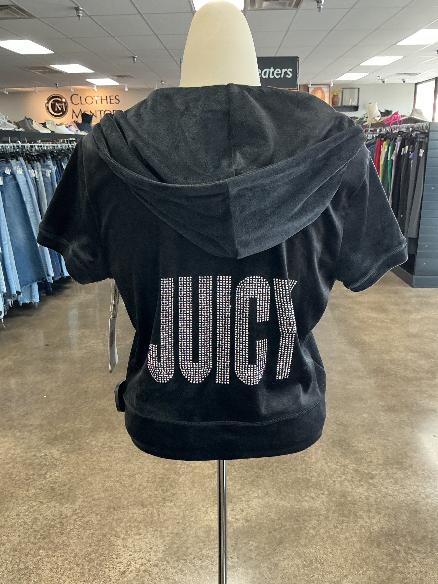 Top Ss By Juicy Couture In Black, Size:S