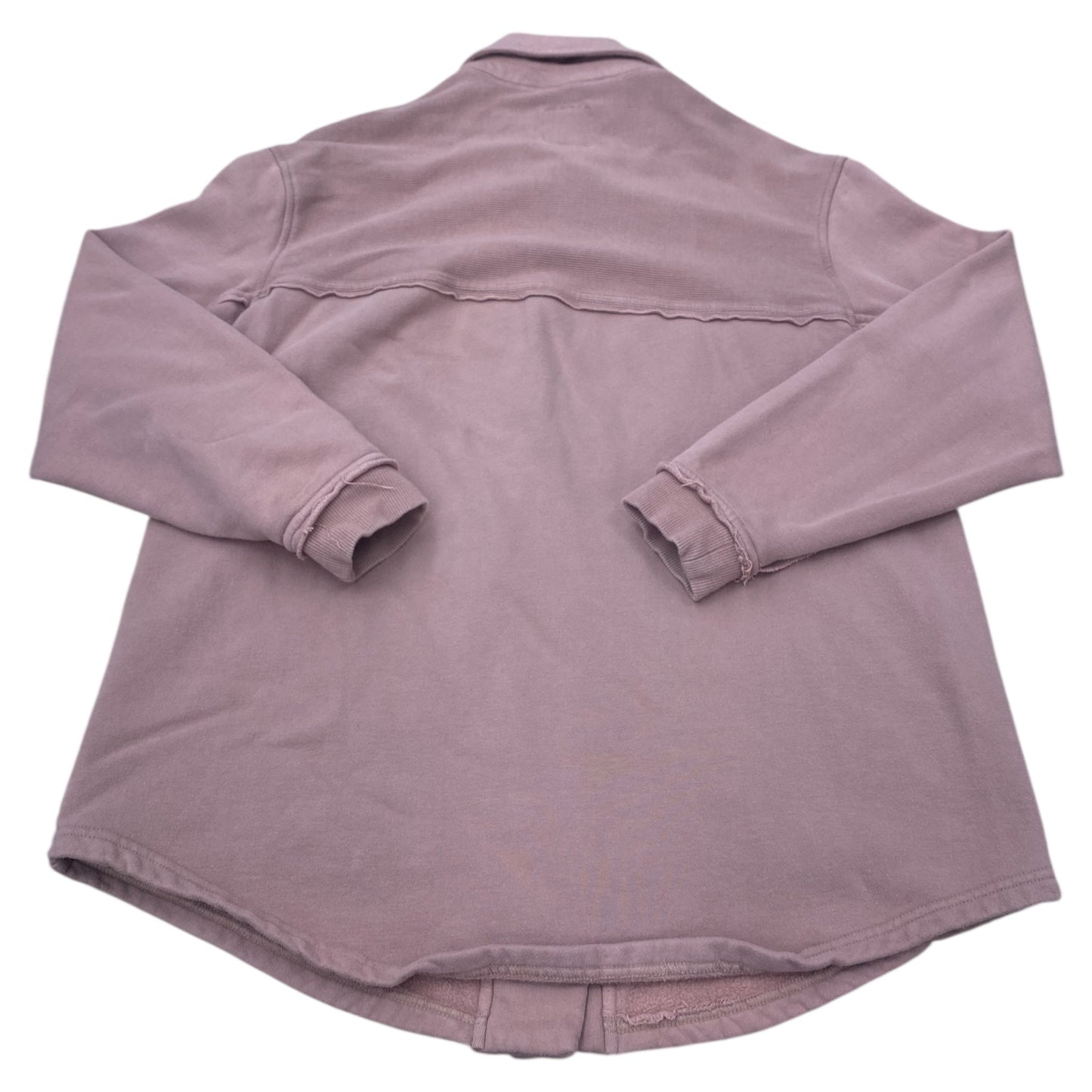 Jacket Shirt By Gentle Fawn In Pink, Size:S
