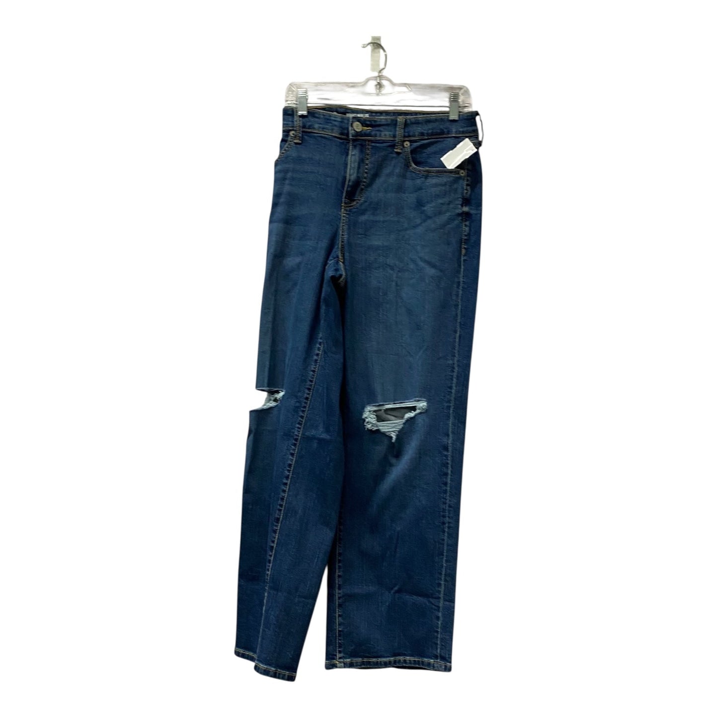 Jeans Wide Leg By Torrid In Blue Denim, Size:14