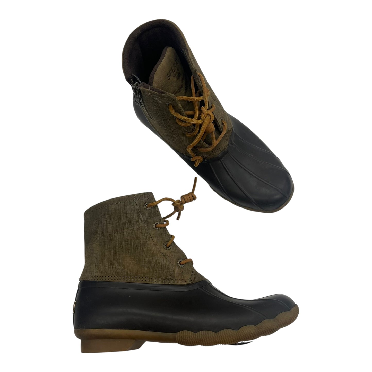 Boots Snow By Sperry In Brown, Size:7