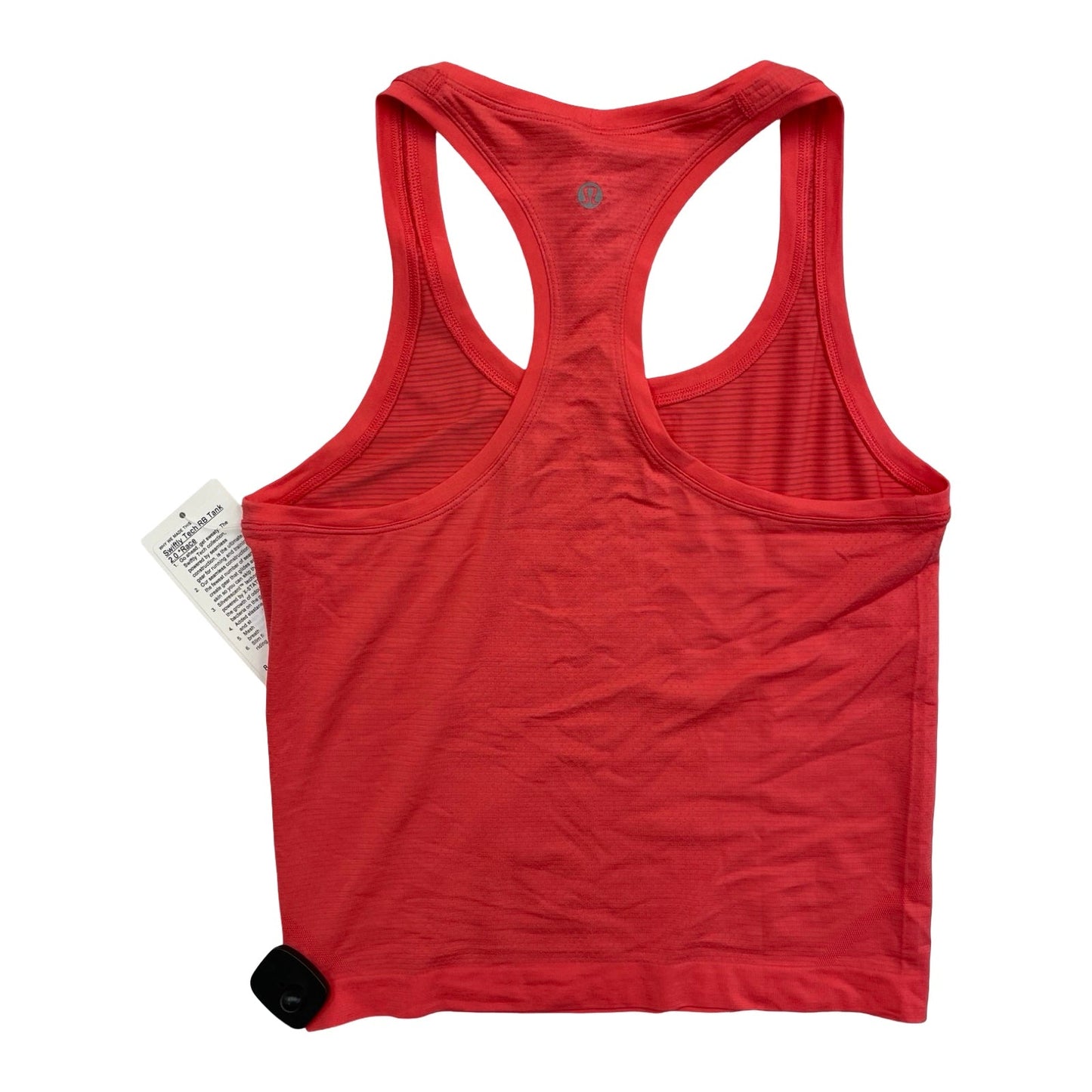 Athletic Tank Top By Lululemon In Coral Pink, Size:8