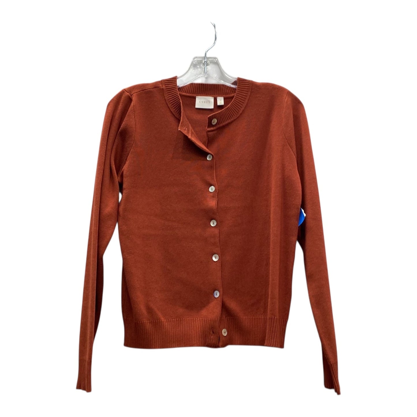 Sweater Cardigan By Cyrus In Brown, Size:S