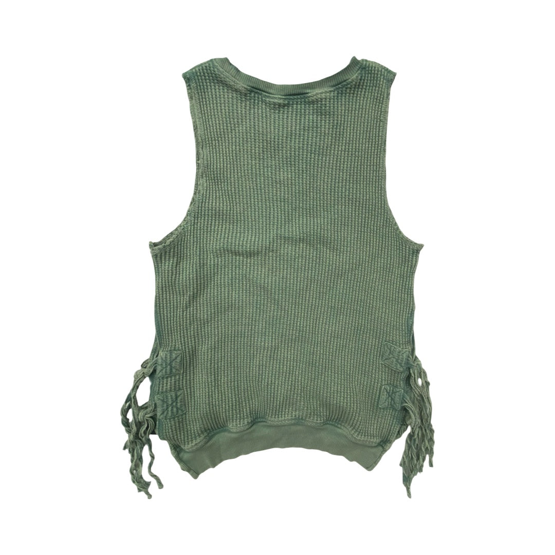 Top Sleeveless By Free People In Green