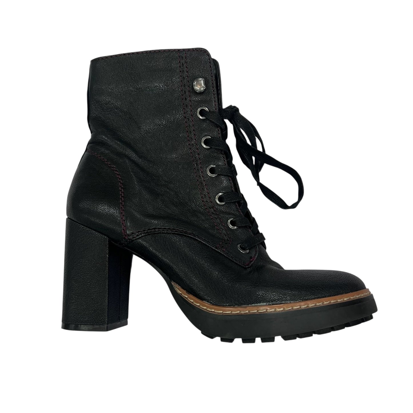 Boots Ankle Heels By Naturalizer In Black, Size: 7