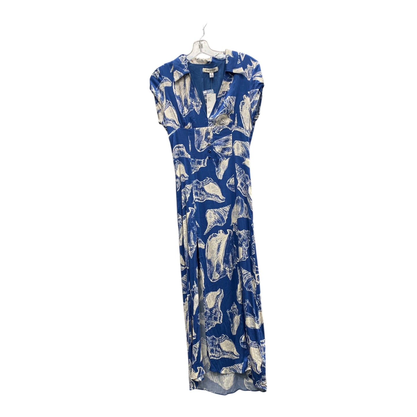 Dress Casual Maxi By Urban Outfitters In Blue, Size:M